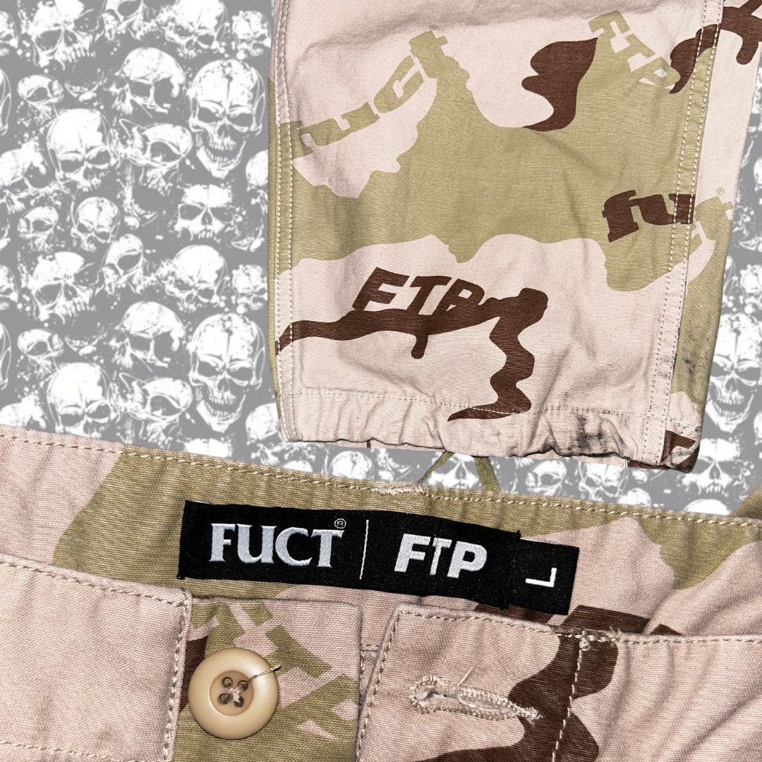 FUCT × Fuck The Population FUCT THE POPULATION ARMY PANTS Size US 36 / EU 52 - 2 Thumbnail