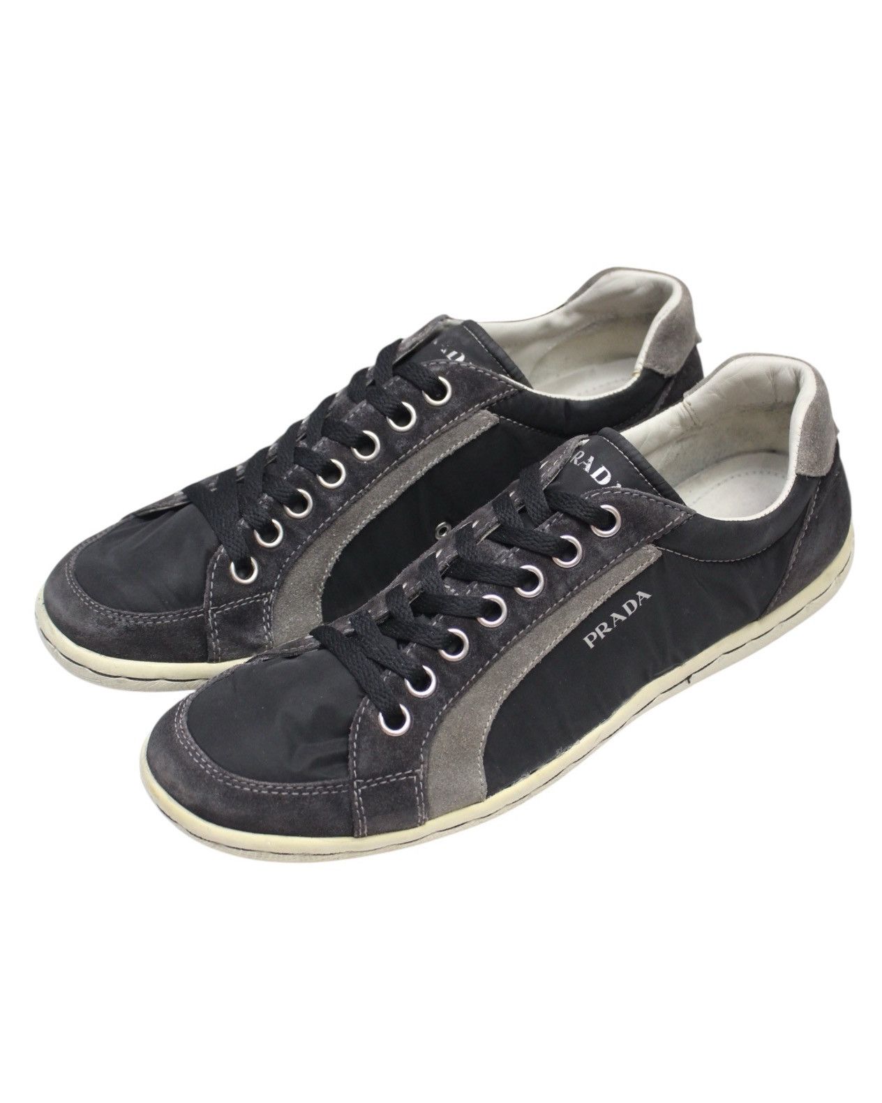 Prada 2000S PRADA SPORT NYLON SUEDE SNEAKERS Size US 9 / EU 42 - 2 Thumbnail