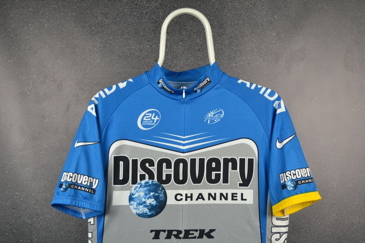 Nike Nike retro cycling jersey trek Discovery pro tour Size US M / EU 48-50 / 2 - 3 Thumbnail