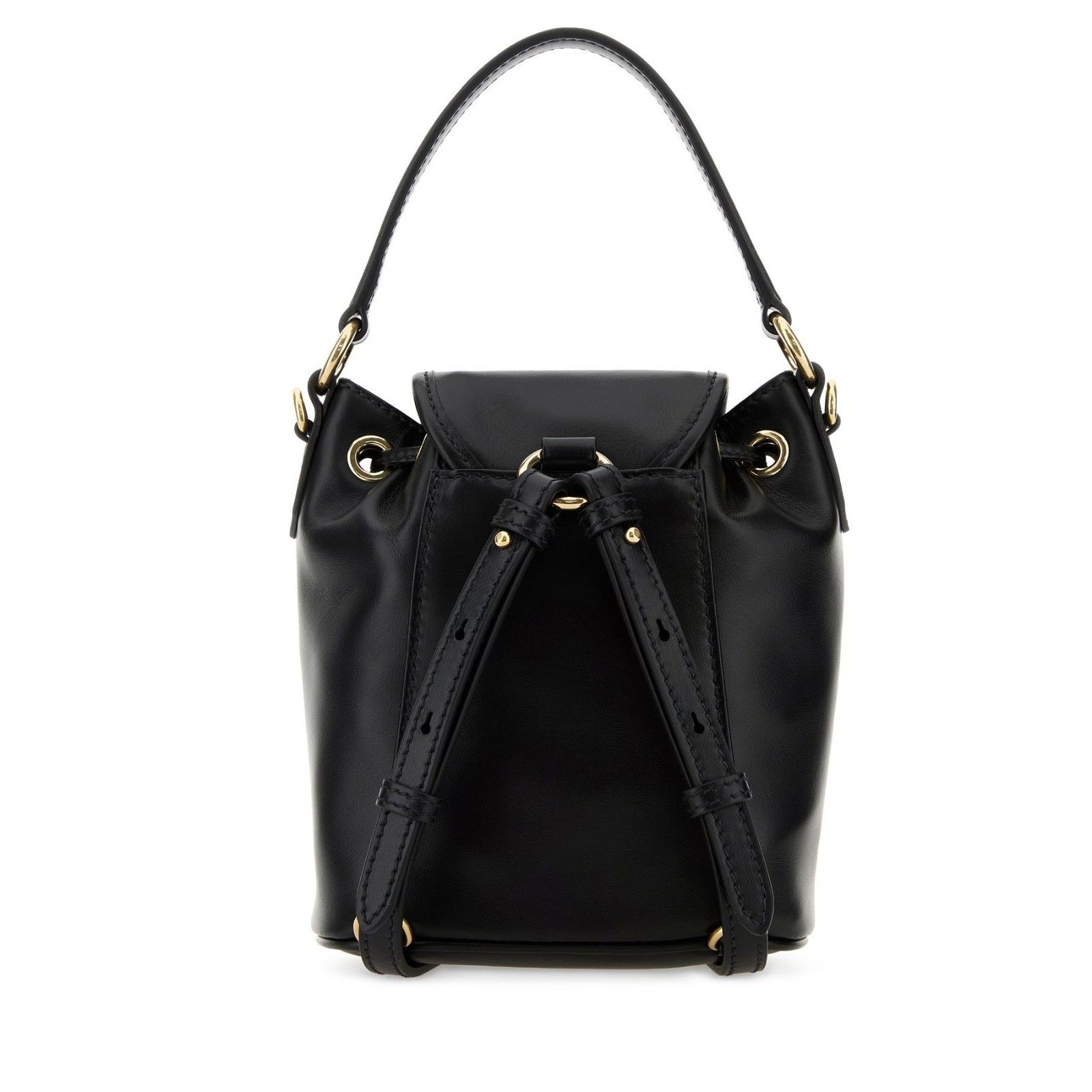 Miu Miu MIU MIU Black Leather Backpack New & Authentic Size ONE SIZE - 3 Thumbnail