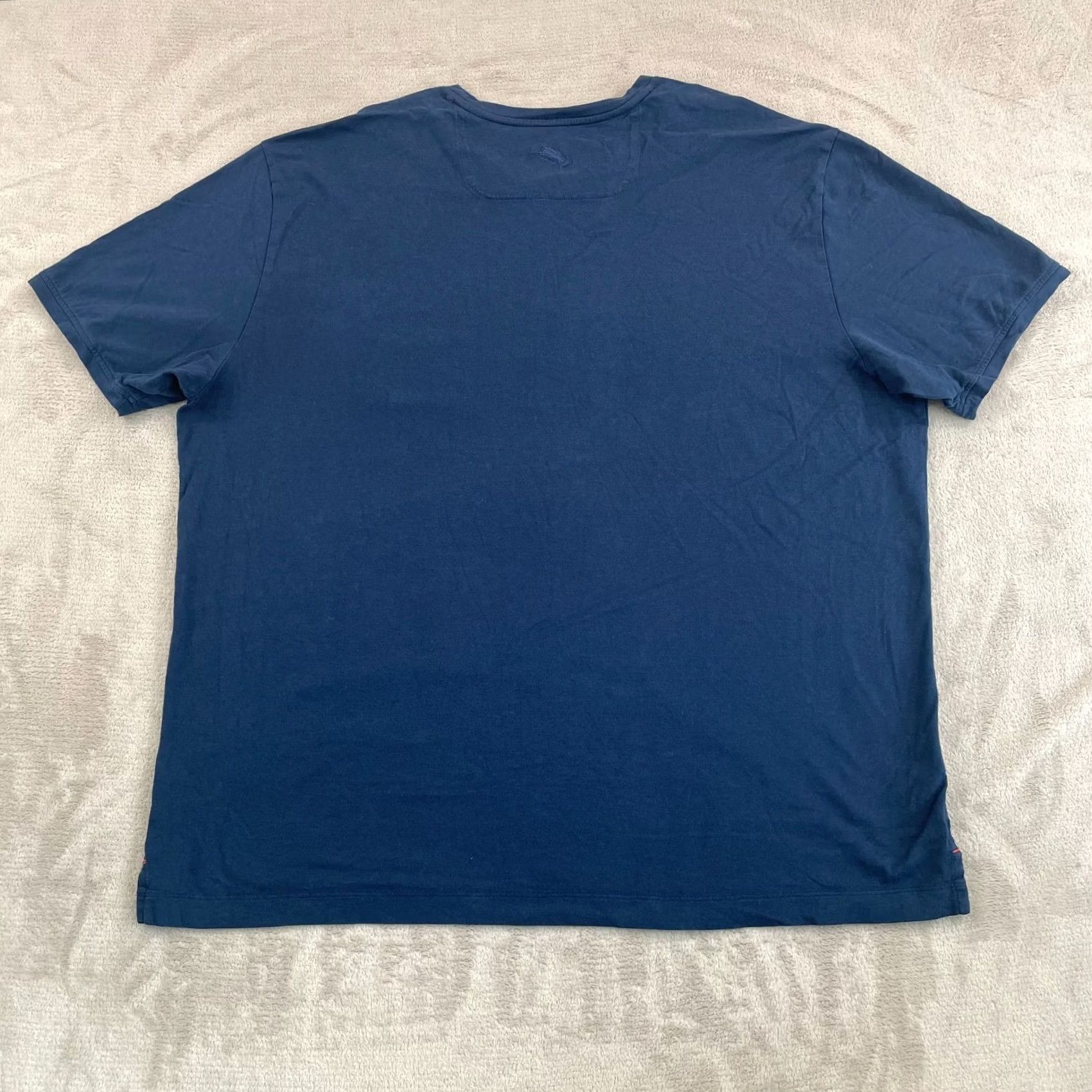 Tommy Bahama Tommy Bahama T-Shirt Men Palm Cove Navy Blue Short Sleeve 2XLB Big Logo Marlin Size US XXL / EU 58 / 5 - 5 Thumbnail