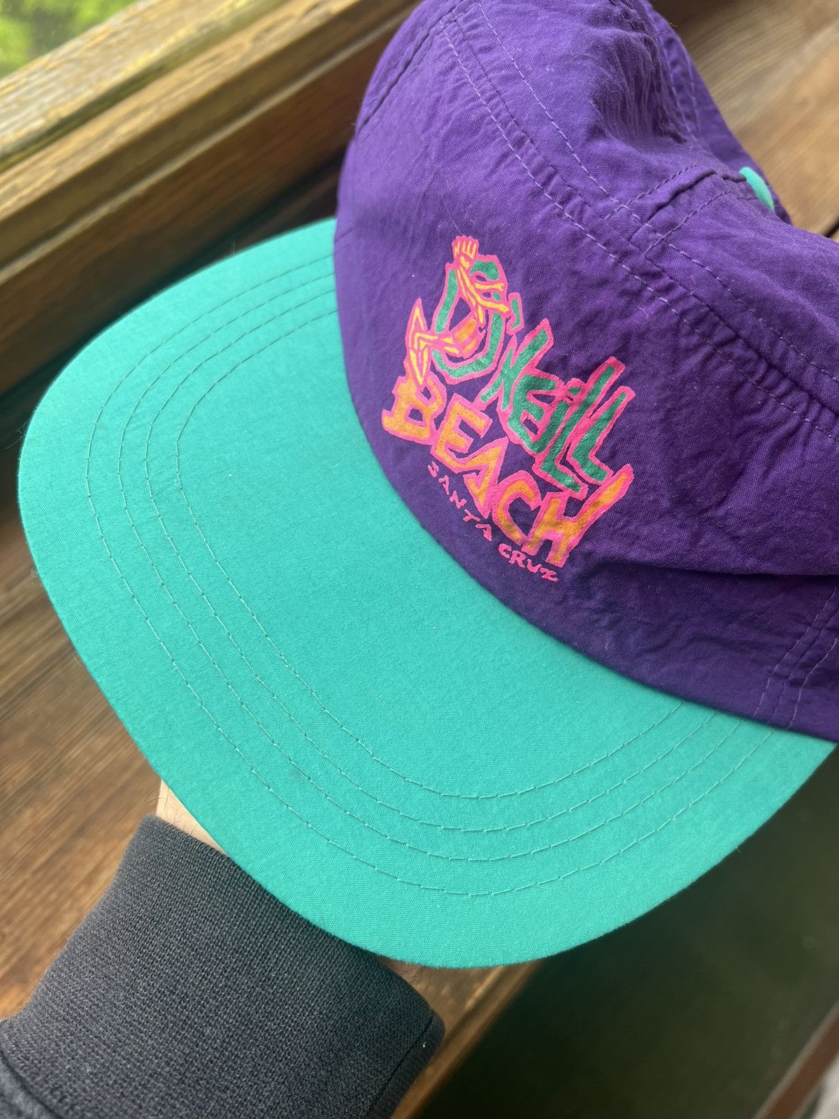 Japanese Brand Vintage Y2K ONEILL Santa Cruz Hat Big Logo Streetwear Cap Size ONE SIZE - 3 Thumbnail