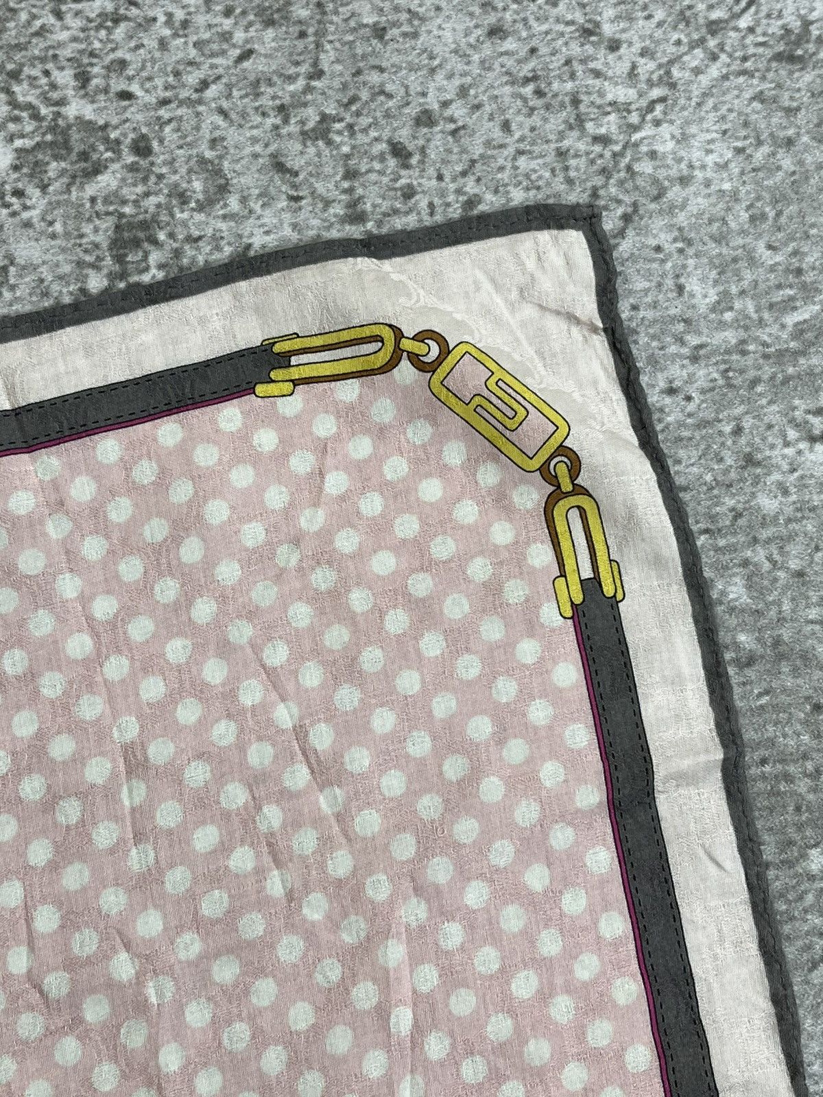 Celine Vintage Celine Handkerchief / Bandana / Neckerchief Size ONE SIZE - 3 Thumbnail