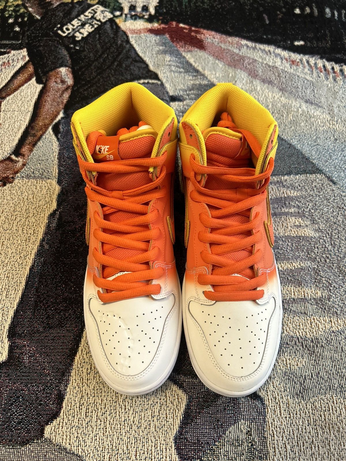 Nike Nike Dunk High Candy Corn Size US 11.5 / EU 44-45 - 2 Thumbnail
