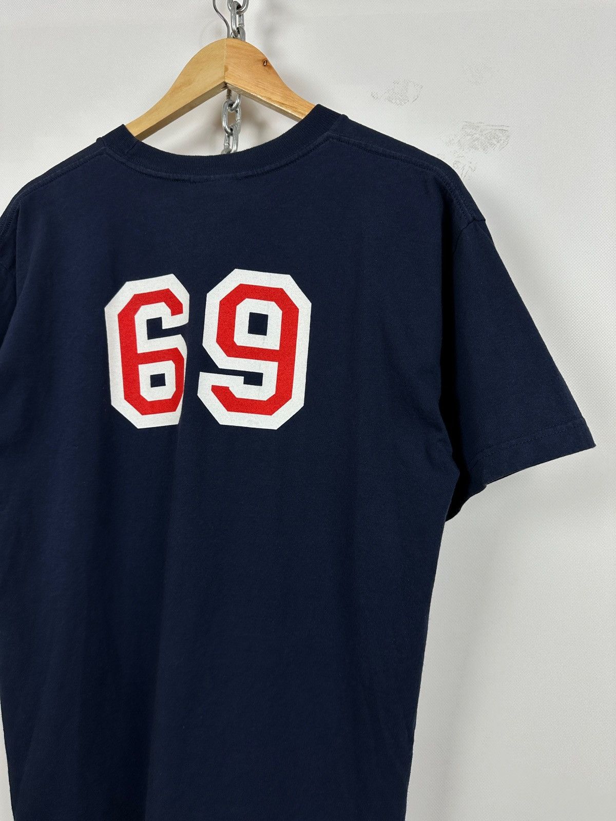 Vintage Pornstar 69 Physical Education XXX Navy Blue T-Shirt