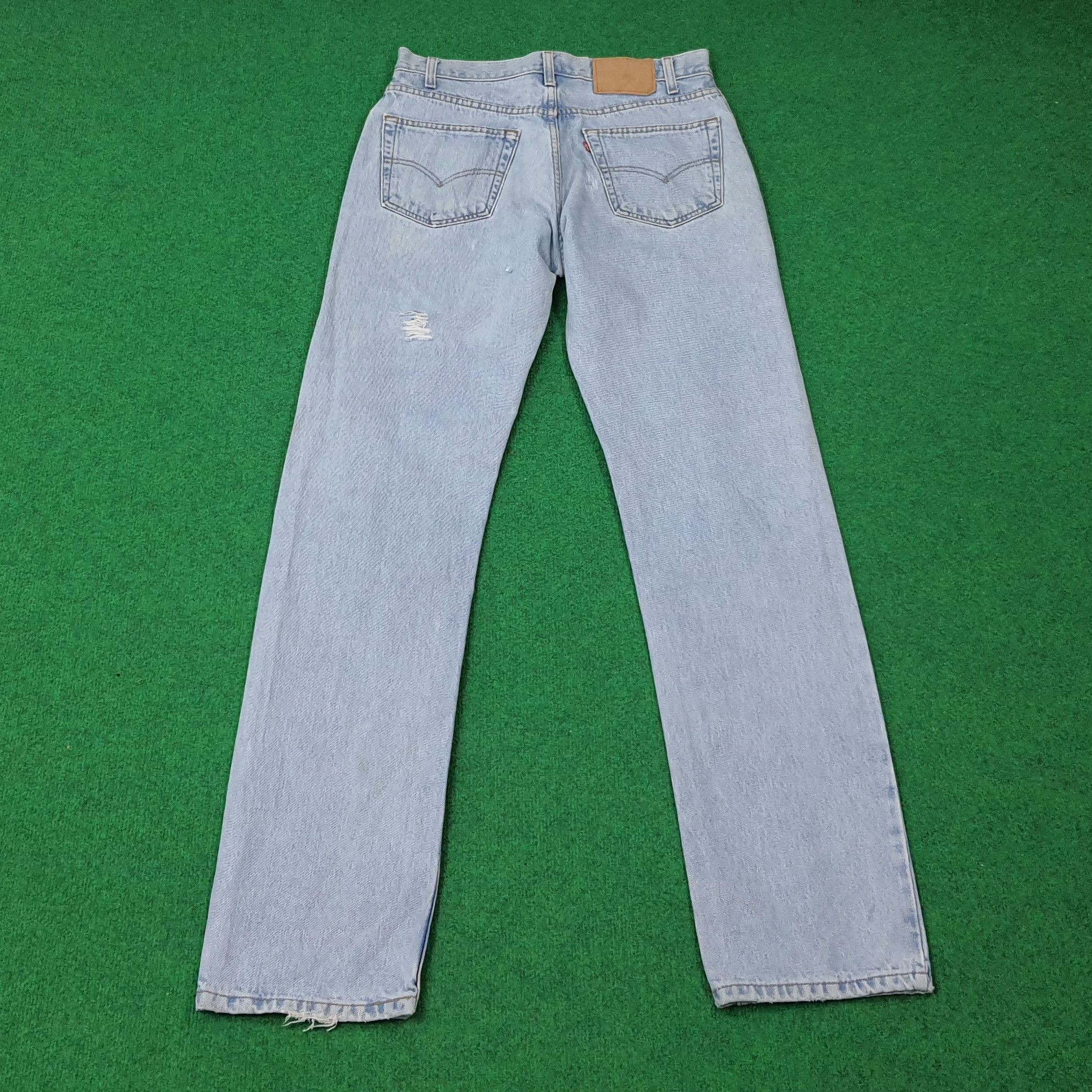 Levi's Vintage Levi's 505 Distressed Jeans C272N28 Size US 32 / EU 48 - 4 Thumbnail