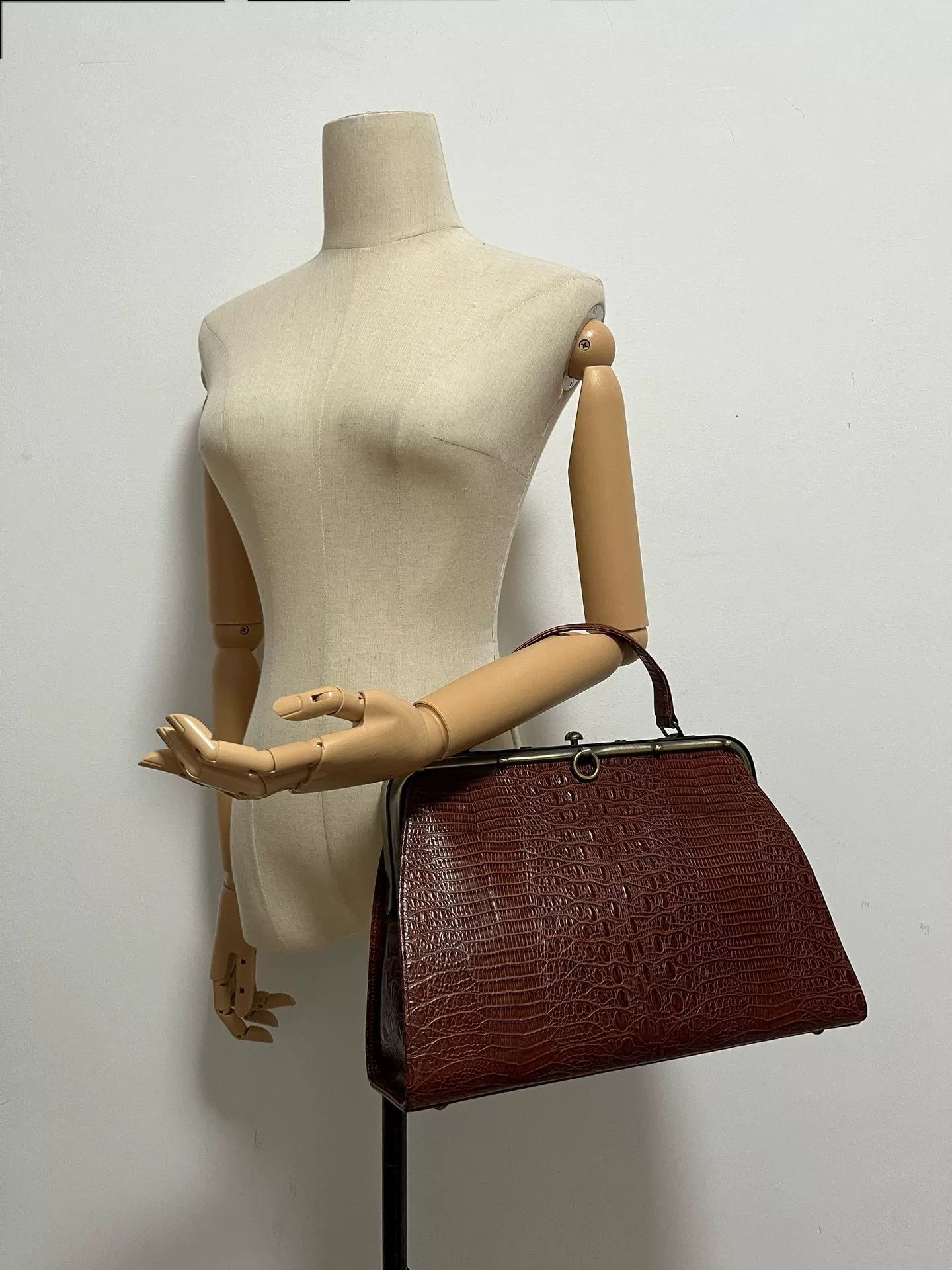 Jean Paul Gaultier Jean Paul Gaultier Large Clasp Handbag Size ONE SIZE - 1 Thumbnail
