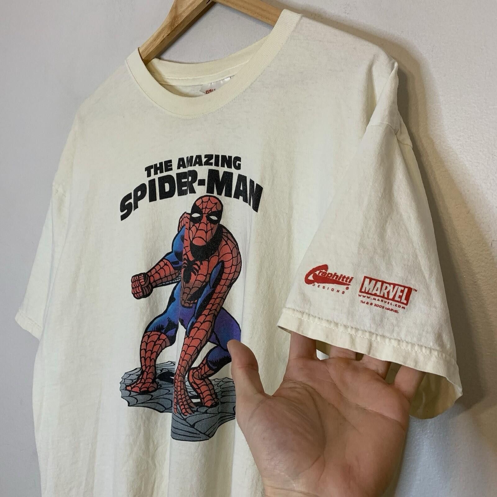 Marvel Comics Vintage 2002 The Amazing Spider-Man Marvel Shirt Size XL Size US XL / EU 56 / 4 - 2 Thumbnail