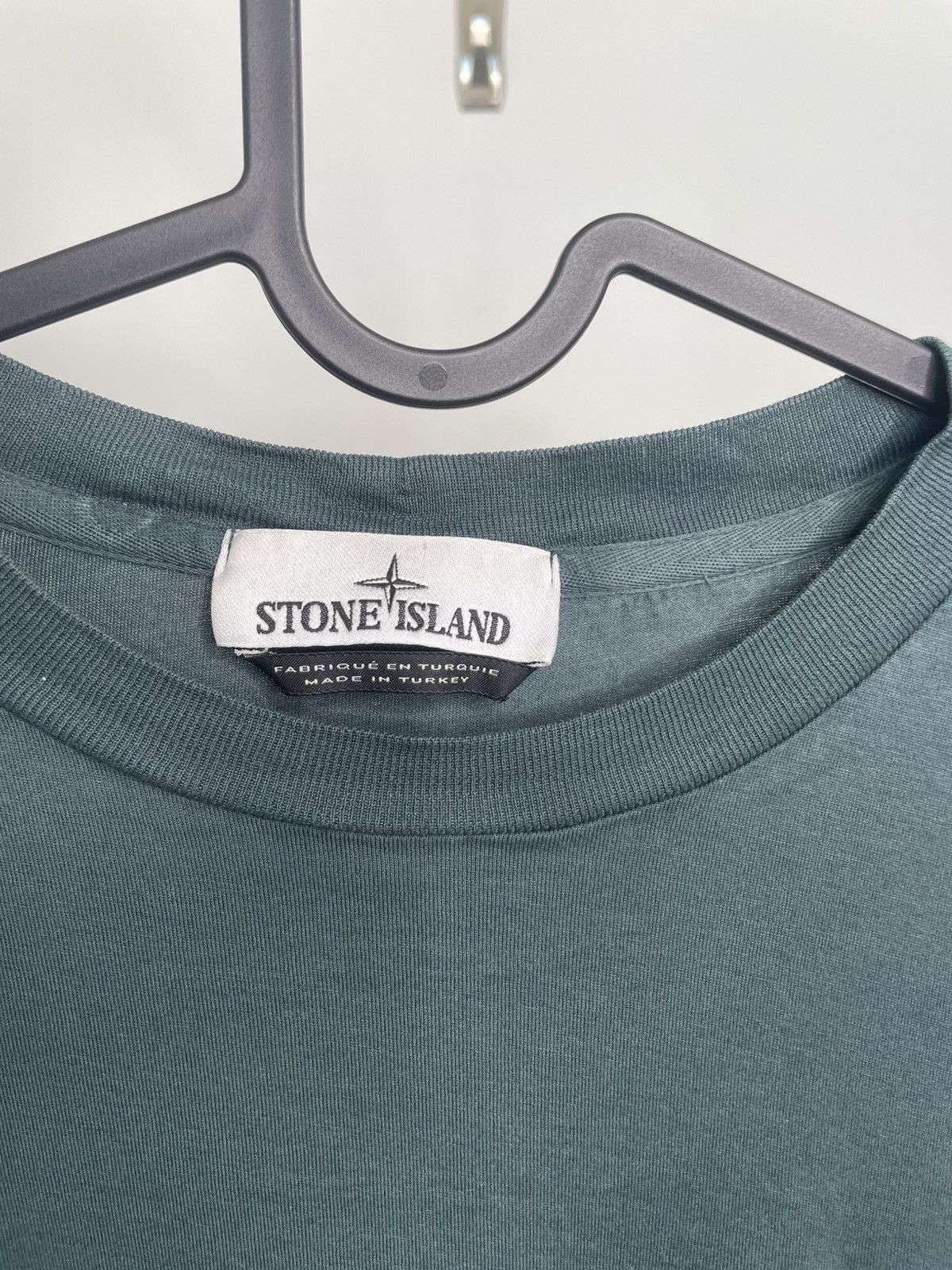 Stone Island Stone Island Long Sleeve T-Shirt Compass Patch Green Medium Size US M / EU 48-50 / 2 - 4 Thumbnail