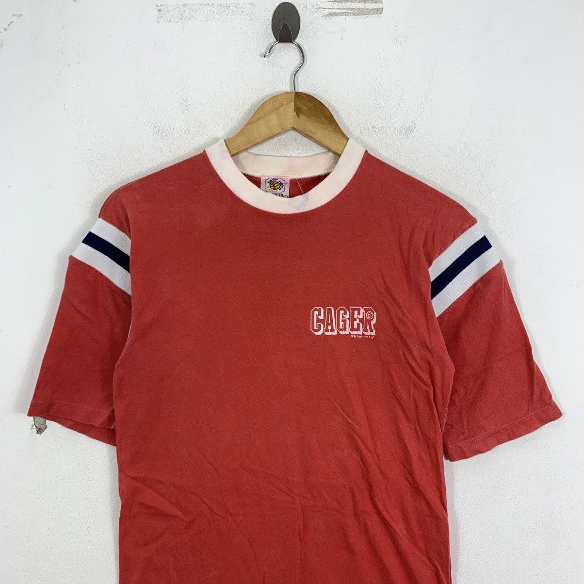 Vintage Vintage 90s HOOP HAVEN SAKAI Cager Japan Raglan Tshirt Size US S / EU 44-46 / 1 - 3 Thumbnail