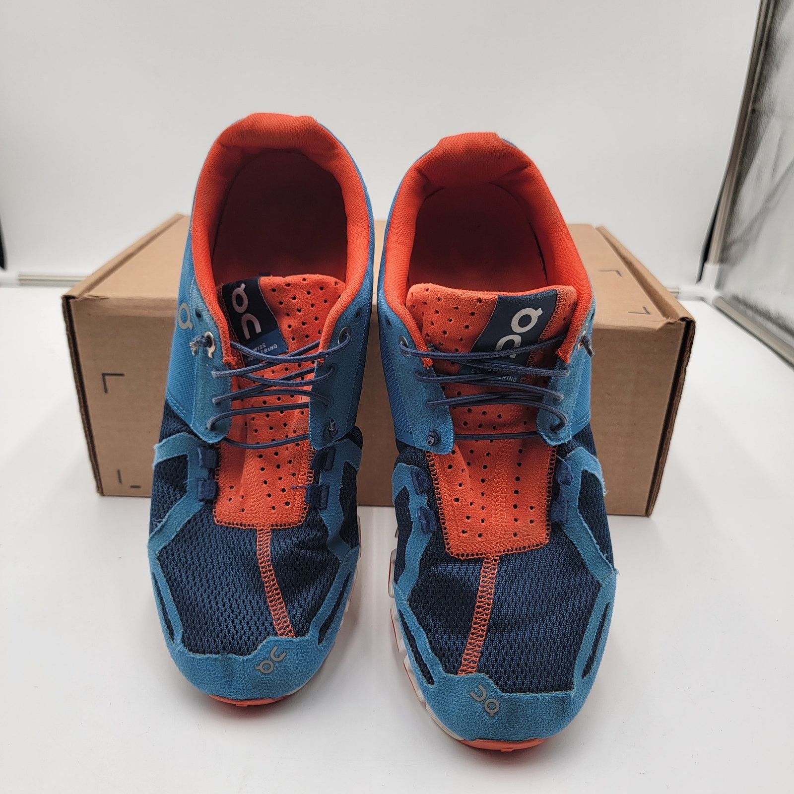 On On Running Mens Cloud Pacific/Sunset Sz 8 (154) Size US 8 / EU 41 - 4 Thumbnail