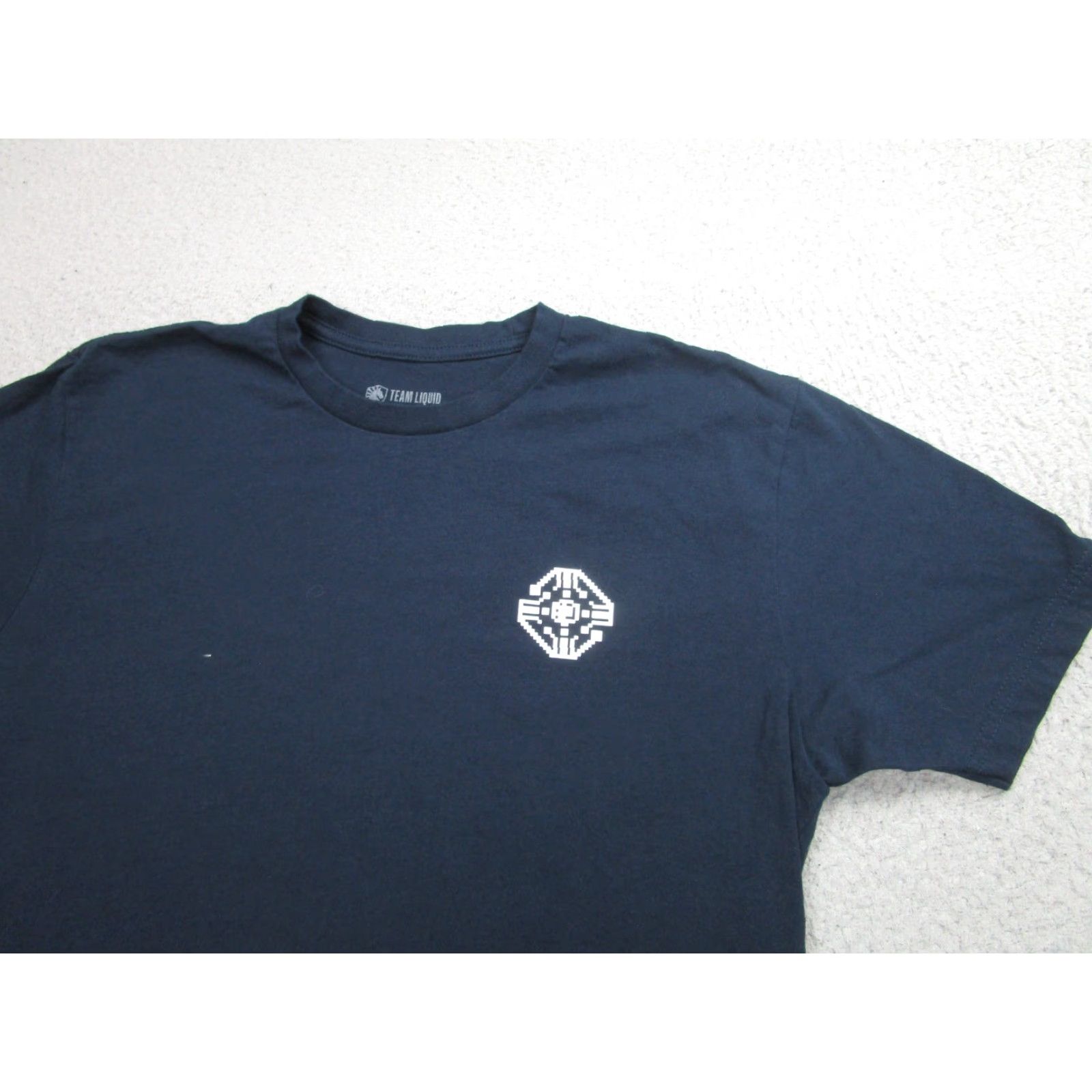 Liquid Blue Team Liquid T-Shirt Mens Medium Blue Liquid Hacks 2.0 2021 Esports Graphic Tee Size US M / EU 48-50 / 2 - 2 Thumbnail