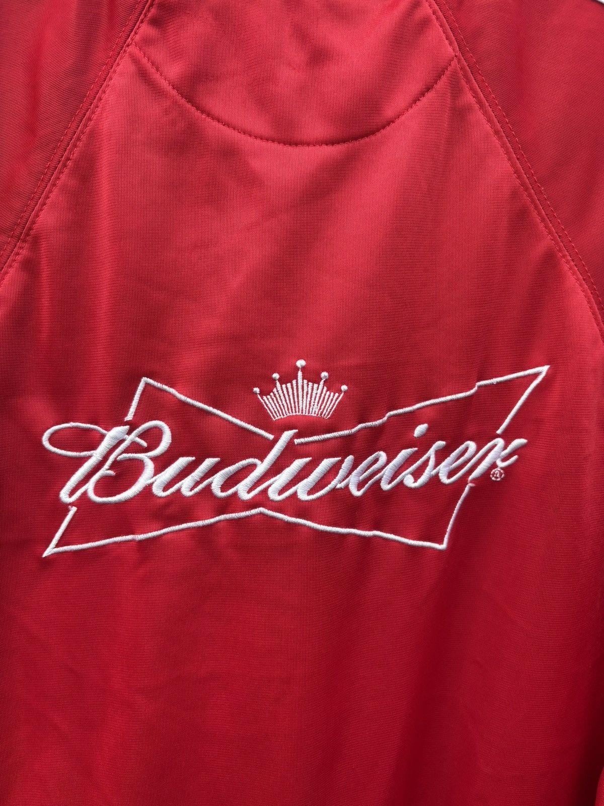 Budweiser Budweiser Beer Vintage Streetwear Hype Track Jacket Size US XL / EU 56 / 4 - 10 Thumbnail