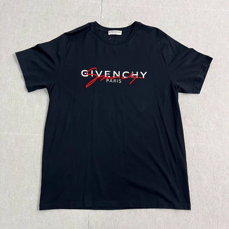 Givenchy Givenchy Black logo short sleeve T-shirt Size US S / EU 44-46 / 1 - 1 Thumbnail
