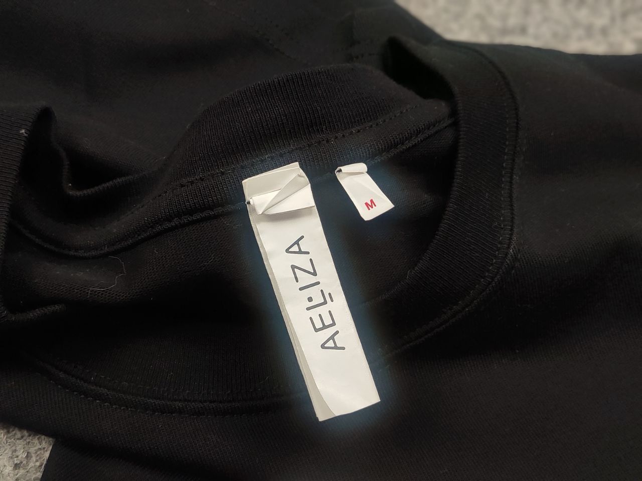 Other AELIZA studio Design unique Oversized Logo Black Shirt Size US M / EU 48-50 / 2 - 10 Thumbnail