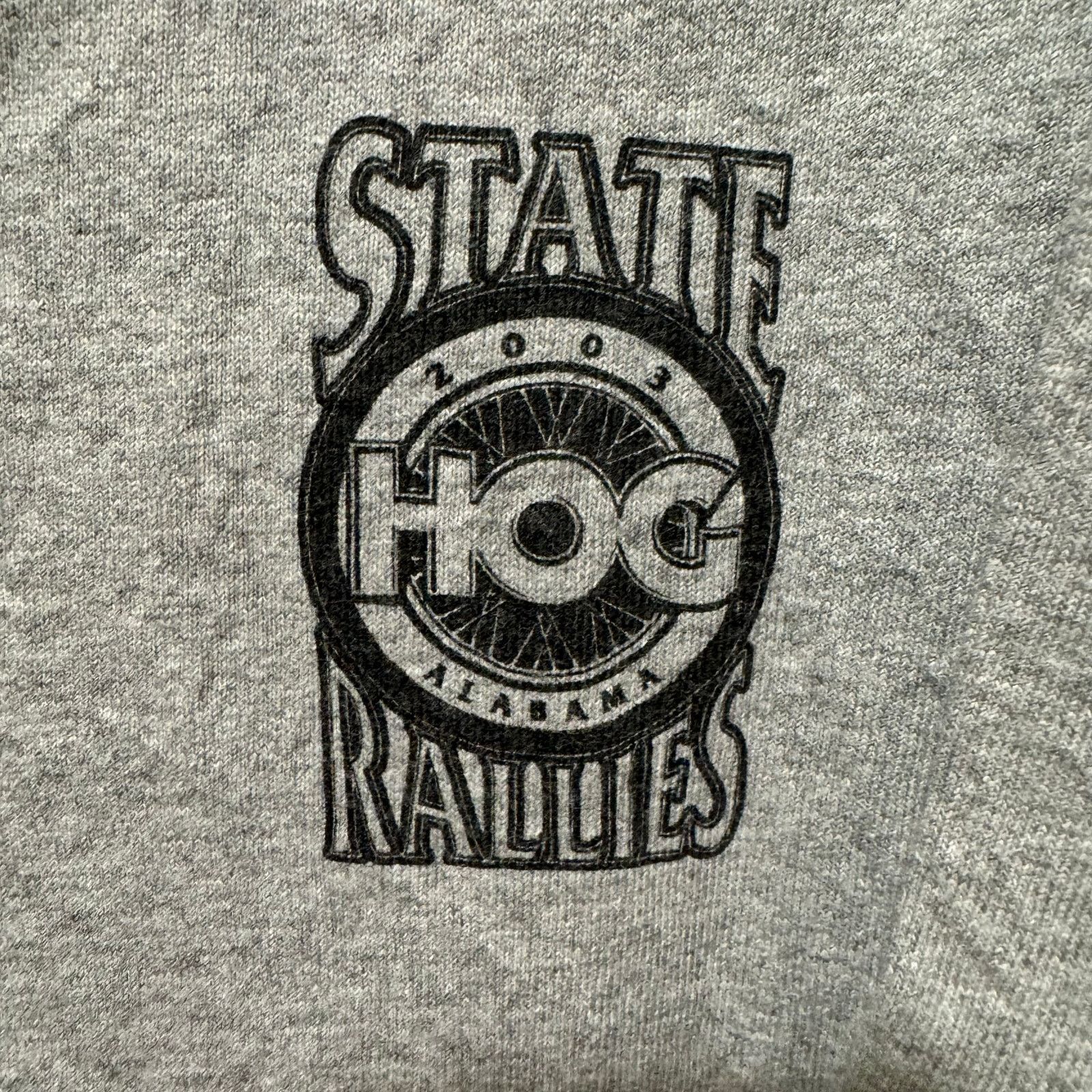 Harley Davidson Vintage Harley Davidson Henley T Shirt Size US L / EU 52-54 / 3 - 3 Thumbnail