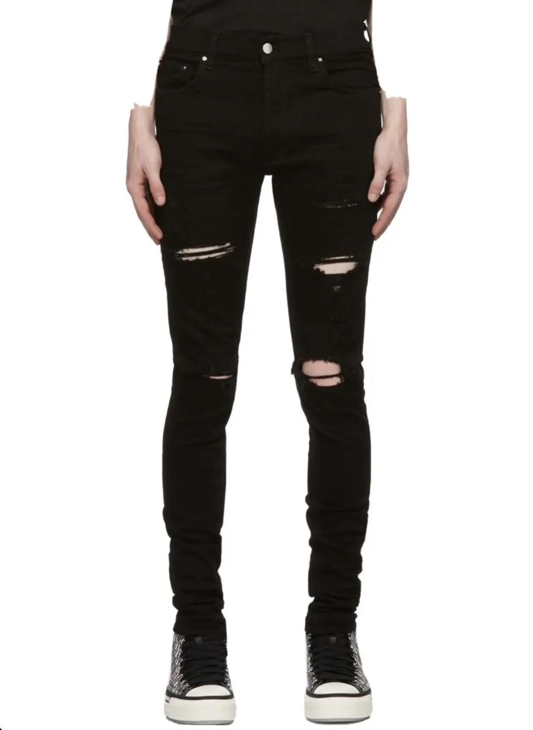 AMIRI Blue Thrasher Plus Jeans