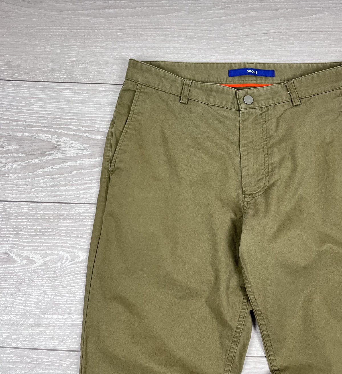 SPOKE Spoke London Heroes Build B Beige Cotton Pants Size US 34 / EU 50 - 6 Thumbnail