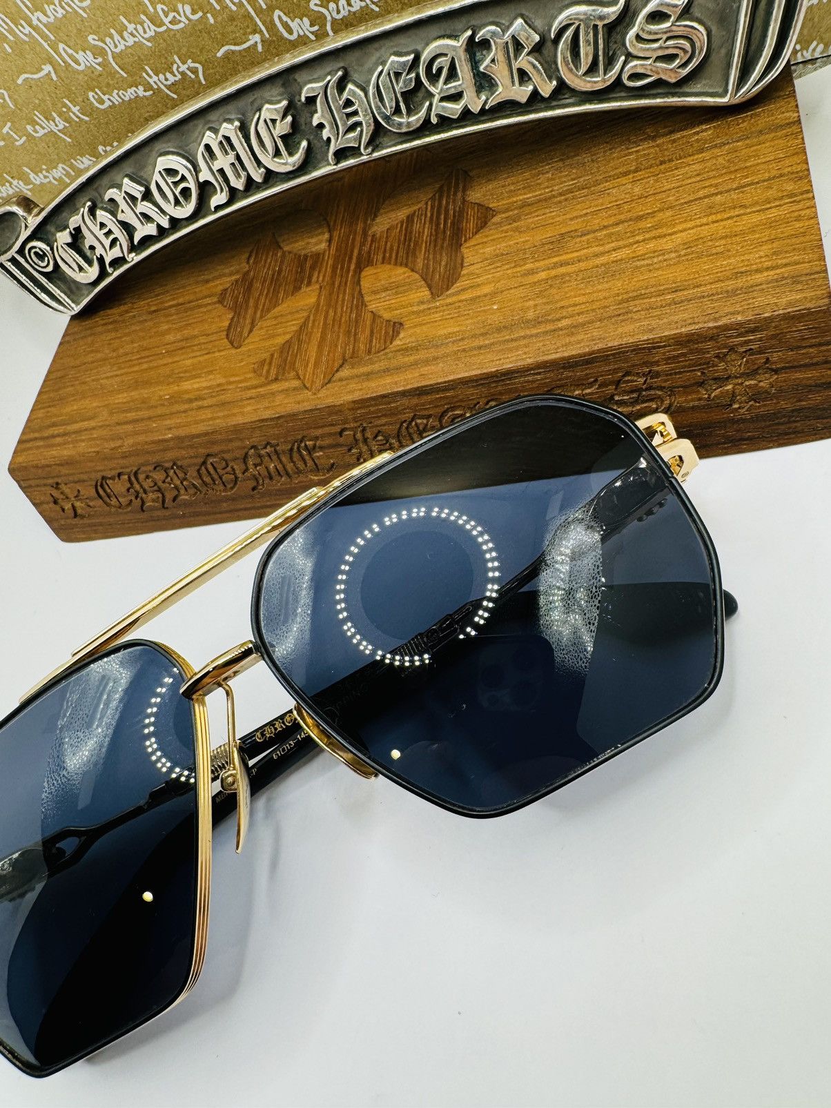 Chrome Hearts Chrome Hearts Ripping Sunglasses Size ONE SIZE - 5 Thumbnail