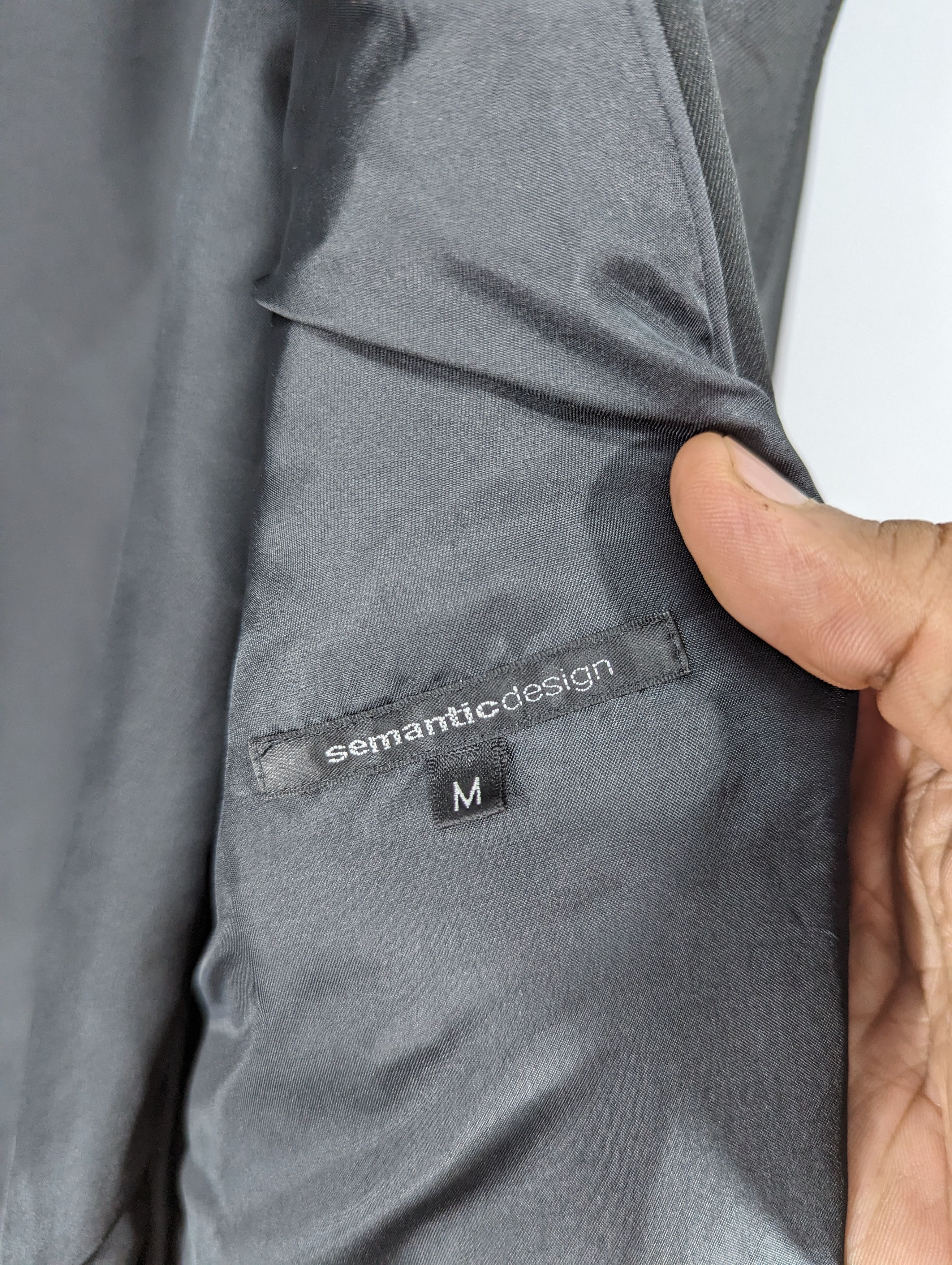 semanticdesign 🔥RARE🔥Semantic Design Double Breast Coat Jacket Size M / US 6-8 / IT 42-44 - 9 Thumbnail