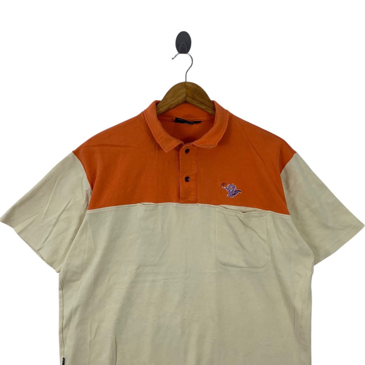 Vintage Vintage 90’ DOWN ON THE CORNER Surf Polo Tee Shirt Top Size US L / EU 52-54 / 3 - 2 Thumbnail