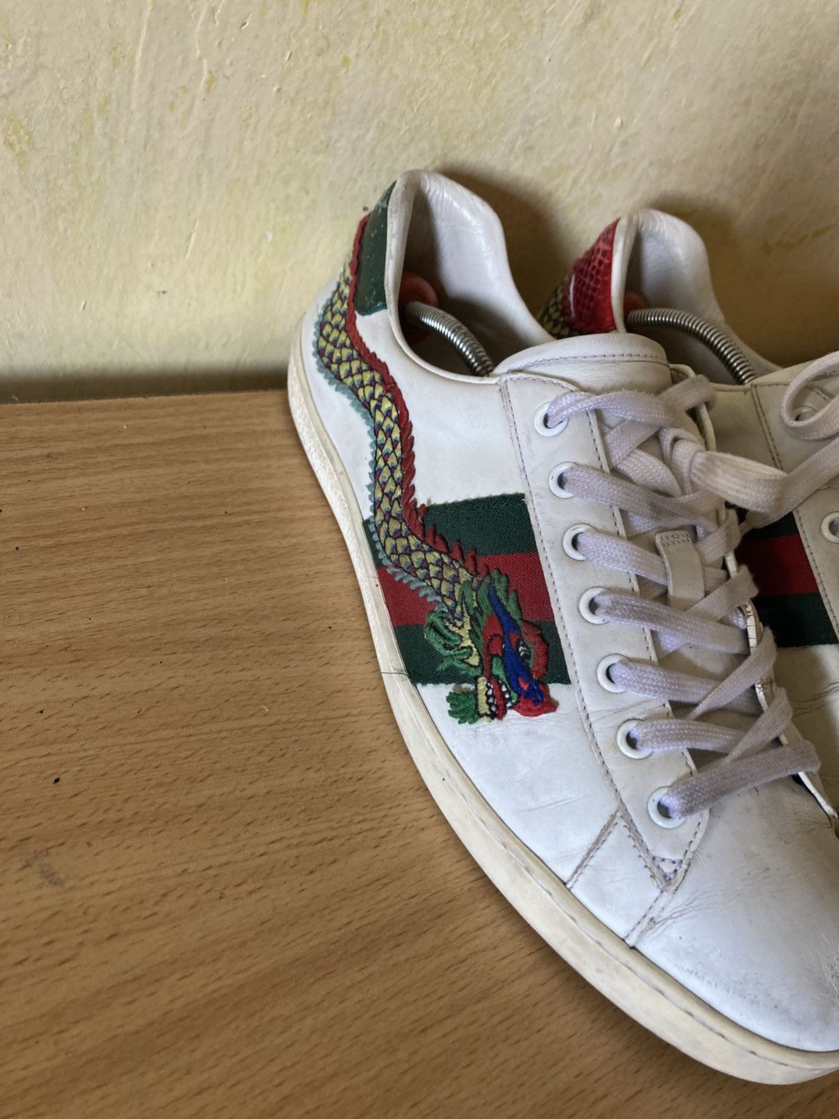 Gucci Gucci Ace Lowtop sneakers Size 8 Size US 8 / EU 41 - 2 Thumbnail