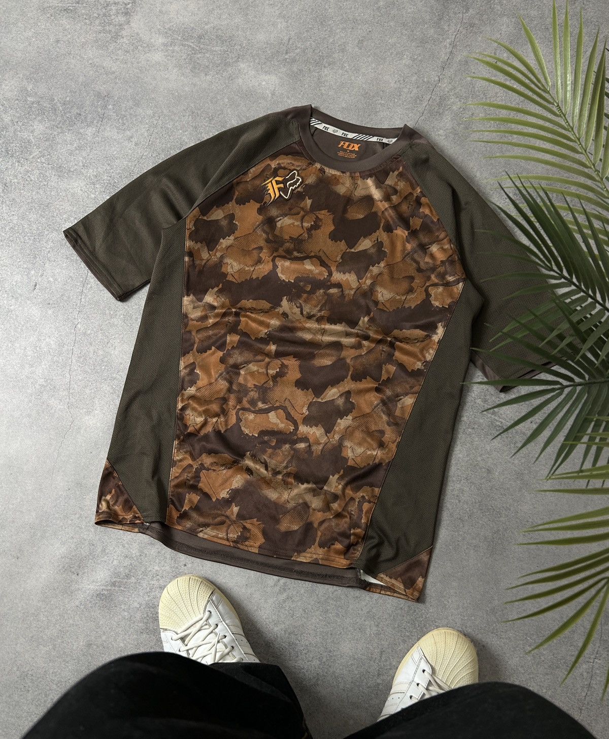 Fox Racing Fox Racing Brown camo jersey mens size M Size US M / EU 48-50 / 2 - 1 Thumbnail