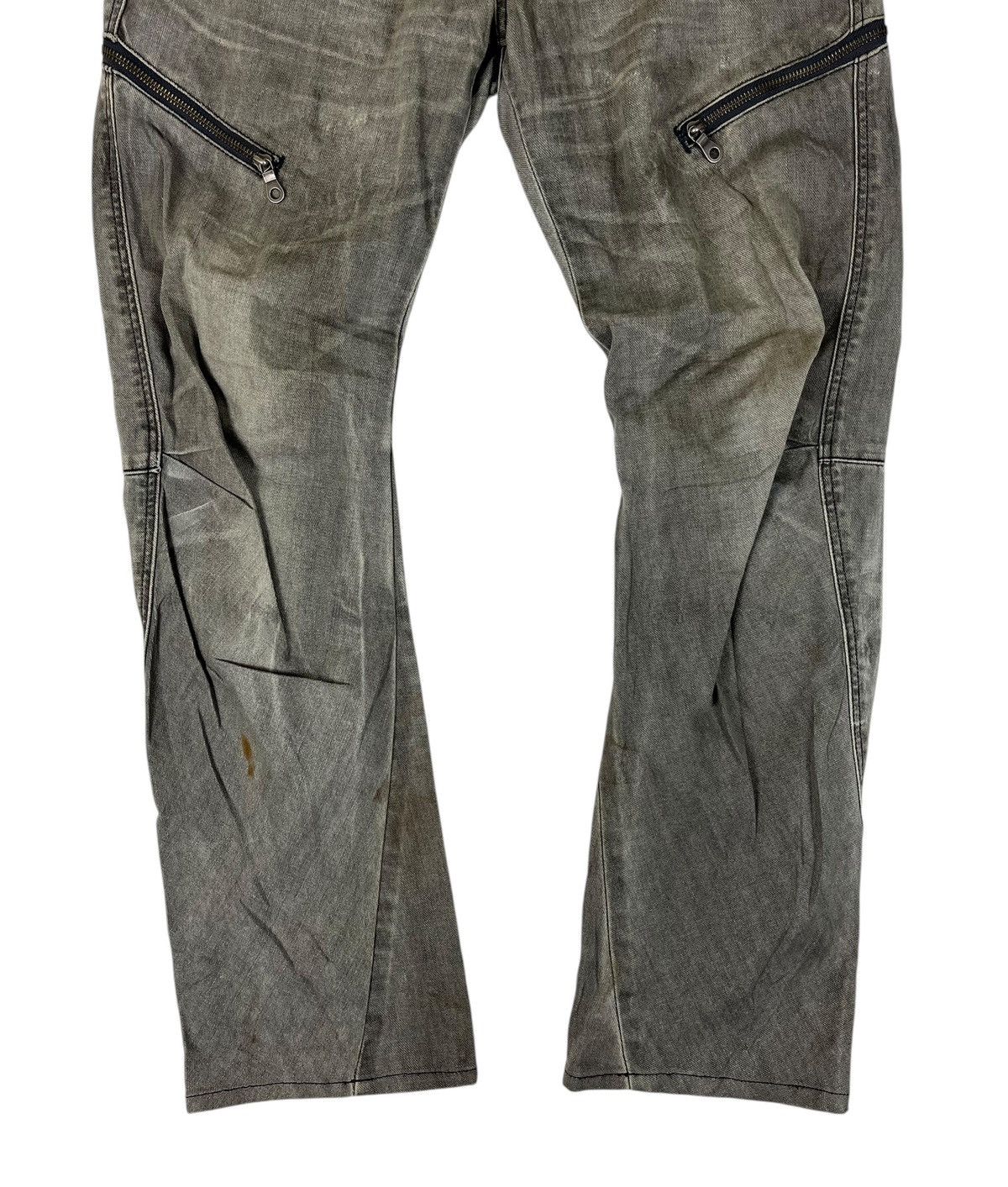 Japanese Brand × Lee Lee Distressed Denim Dirty Jeans Size US 31 - 4 Thumbnail