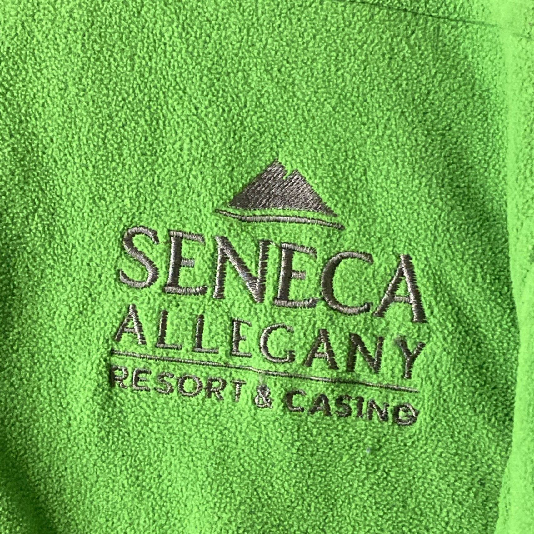 Port Authority Seneca Alleghany Resort & Casino Full Zip Fleece Jacket Mens Large Poker Gamin Size US L / EU 52-54 / 3 - 2 Thumbnail