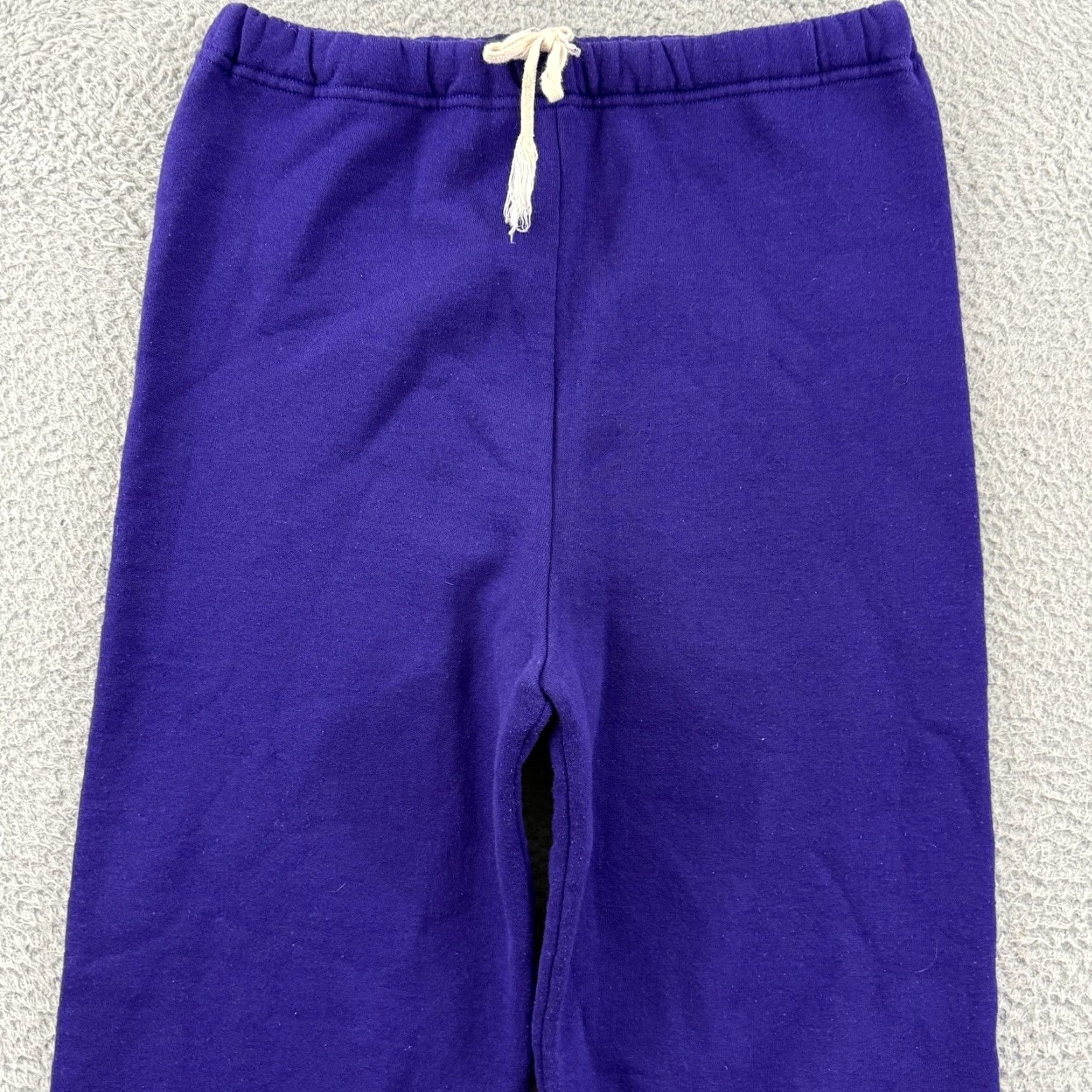 Russell Athletic VINTAGE Russell Athletic Sweatpants Men Large Purple Athletic Sweatpants 90s USA Mens Size US 33 - 3 Thumbnail