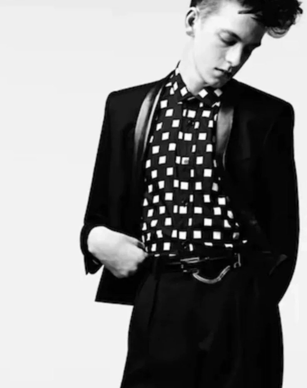 Saint Laurent Paris × Yves Saint Laurent Saint Laurent slp13SS Square Shirt2412-Nextarrow Size US S / EU 44-46 / 1 - 7 Thumbnail