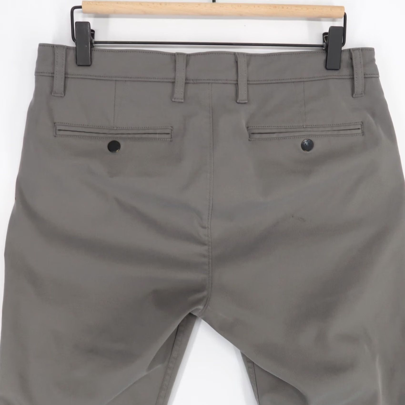 Vintage Proof Nomad Pants Mens 32 Gray Slim Fit Performance Chino Stretch Travel Size US 32 / EU 48 - 6 Thumbnail