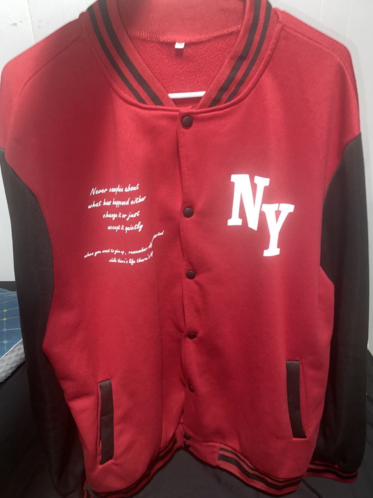 Other Classic Red & Black Varsity/Baseball Jacket Size US XXL / EU 58 / 5 - 1 Thumbnail