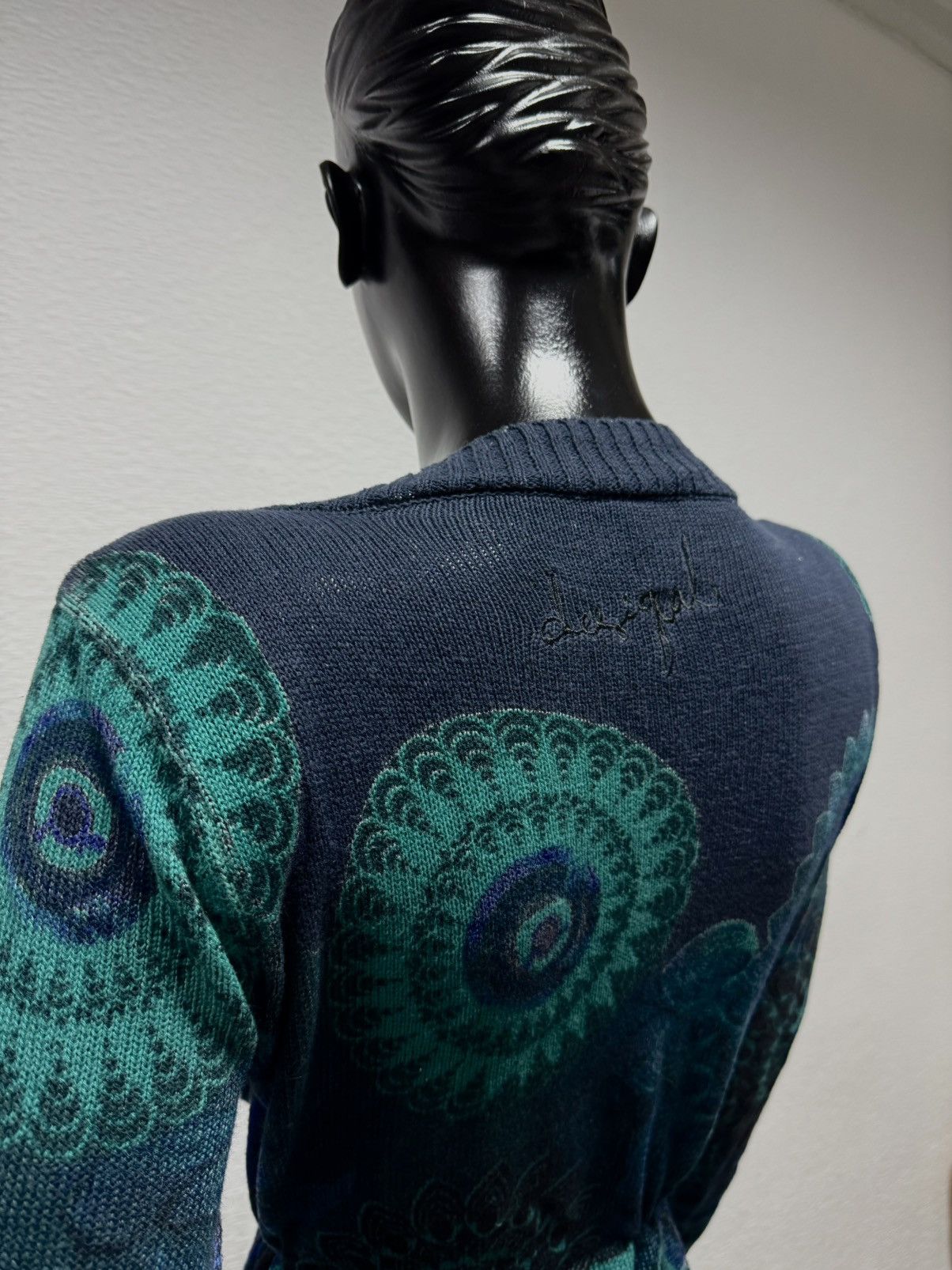 Desigual × Hysteric Glamour × Japanese Brand Desigual Avant Garde style Opium wmns Cardigan Size S / US 4 / IT 40 - 5 Thumbnail