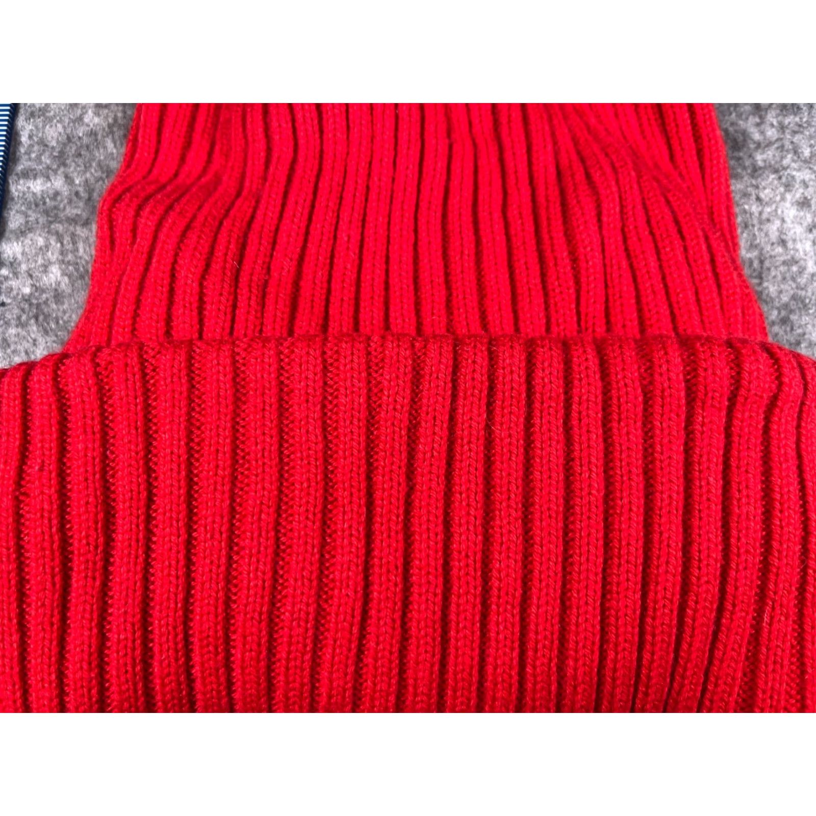 Vintage Jacadi Paris Beanie Hats One Size Adult Red Knit Wool Blend Pom Ski Beanie Mens Seasonal Winter Size ONE SIZE - 2 Thumbnail