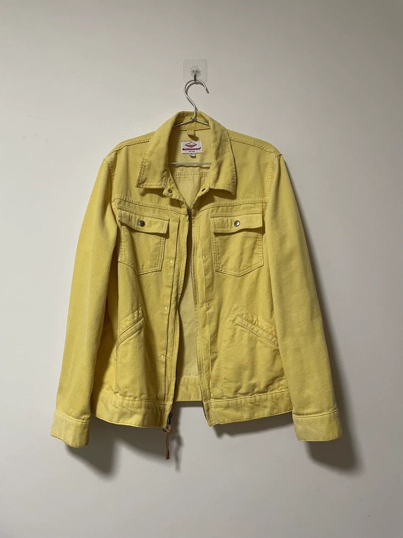 Vintage Battenwear Yellow Corduroy Jacket Size US L / EU 52-54 / 3 - 1 Thumbnail