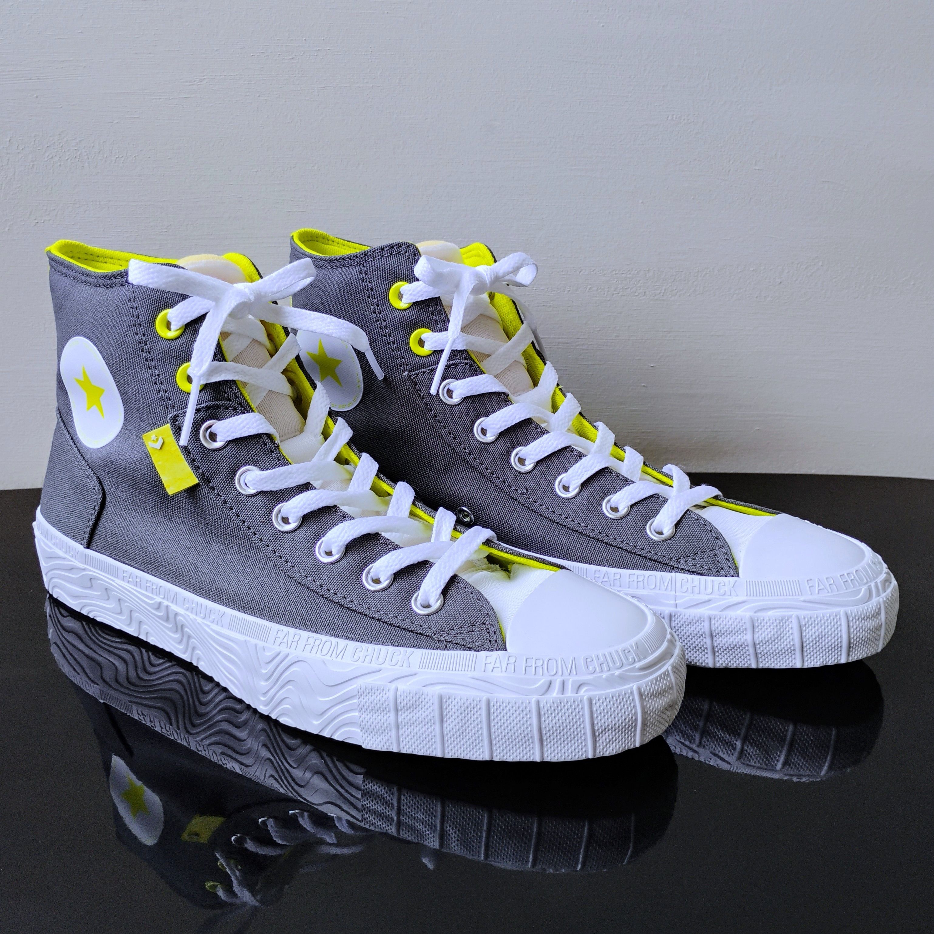 Converse Converse Men's All-Star Edge Glow in Amazing Grey/White Size US 9.5 / EU 42-43 - 2 Thumbnail