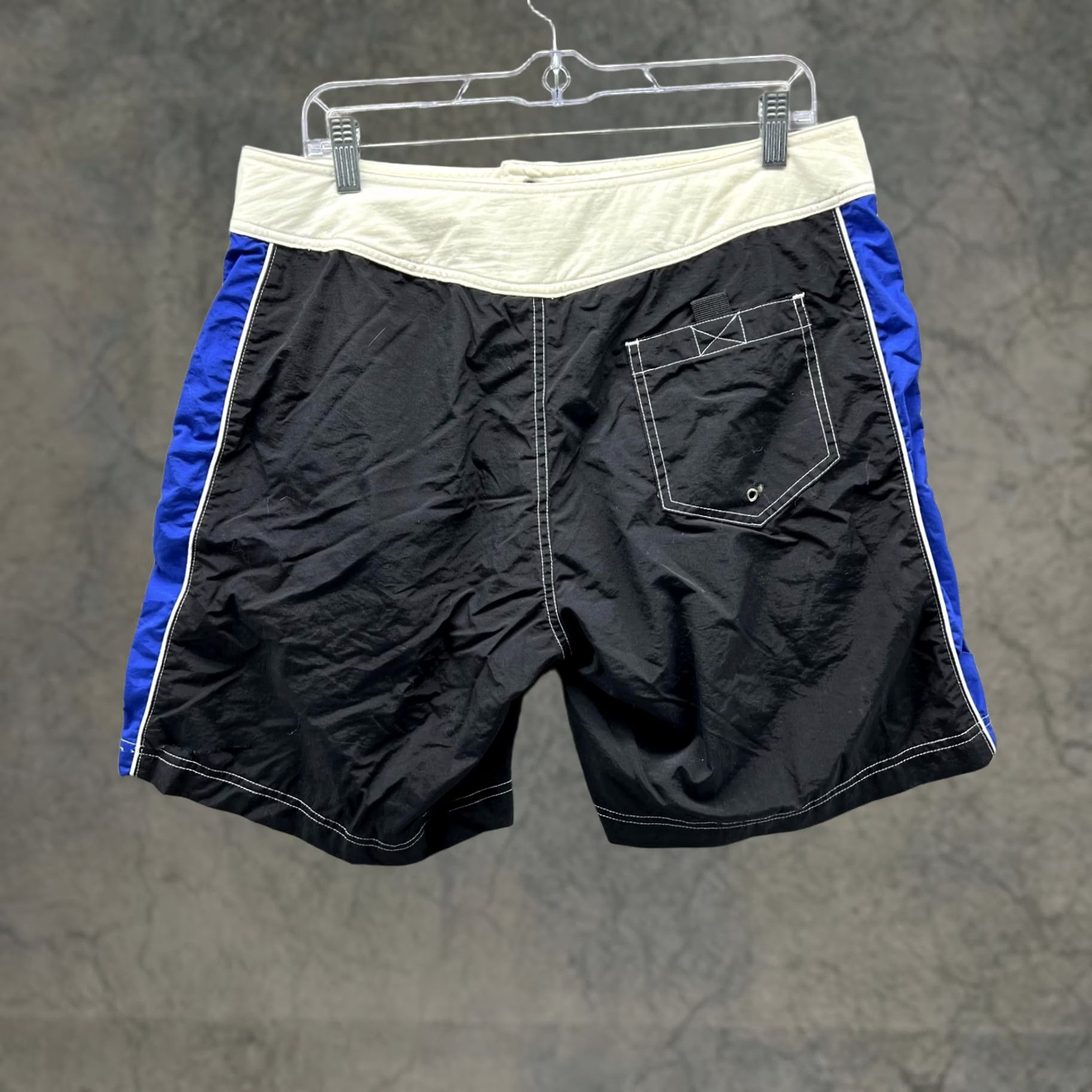 Polo Ralph Lauren VINTAGE Ralph Lauren Sport Bottom Men 32 Black Swim Shorts Lined Trunks 90s Mens Size US 32 / EU 48 - 1 Thumbnail