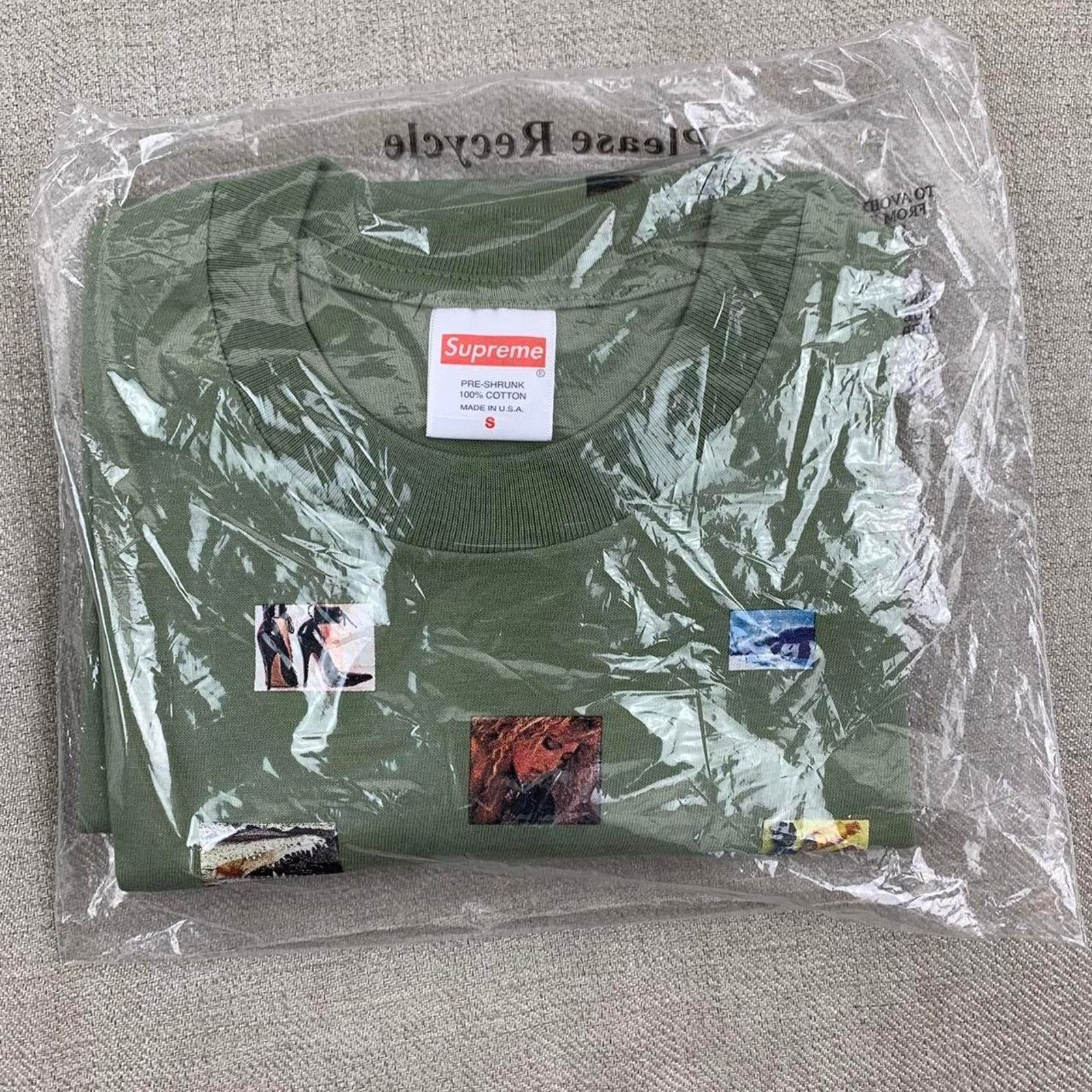 Supreme Supreme Pretty Fucked T Shirt in Light Olive Size US S / EU 44-46 / 1 - 2 Thumbnail