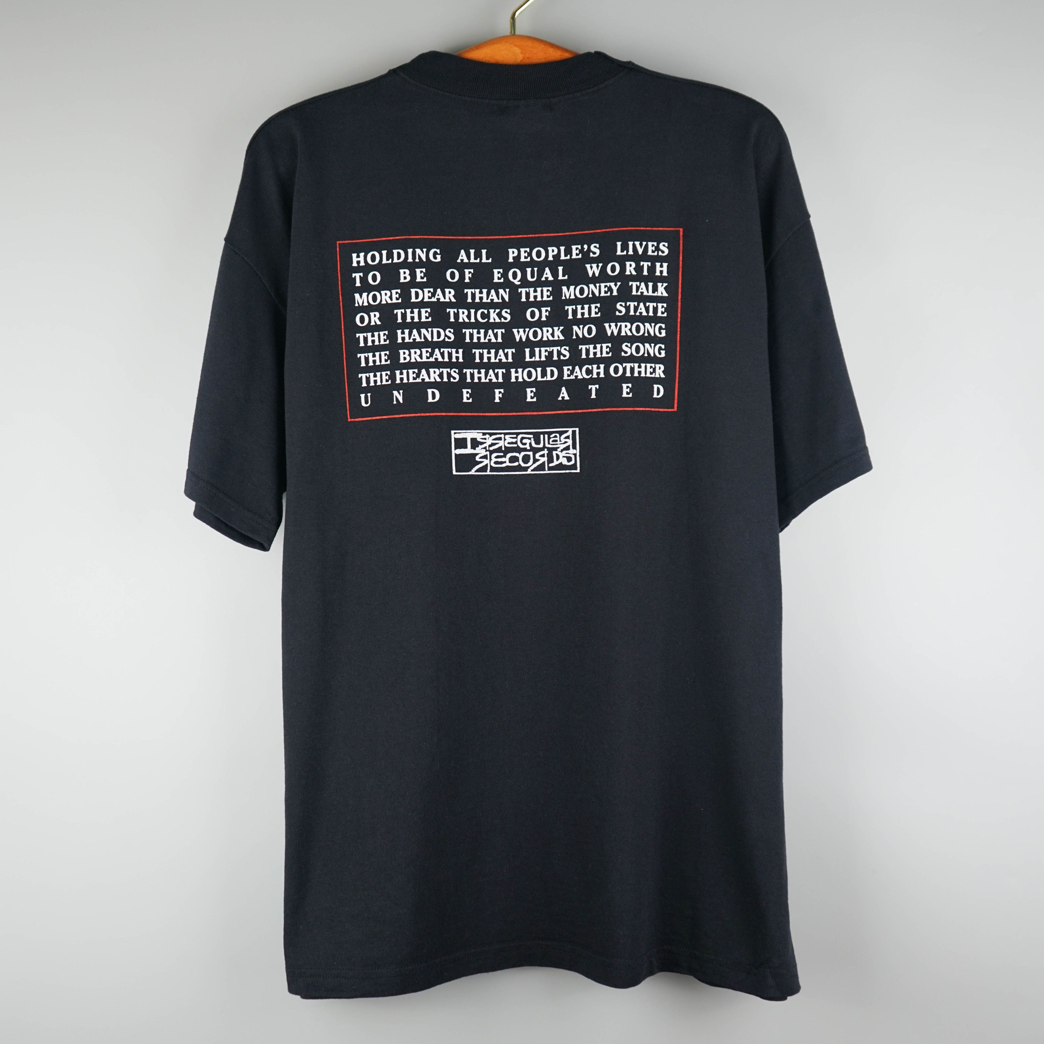 Band Tees × Vintage Vintage 1990s Robb Johnson T-Shirt Size US XL / EU 56 / 4 - 5 Thumbnail