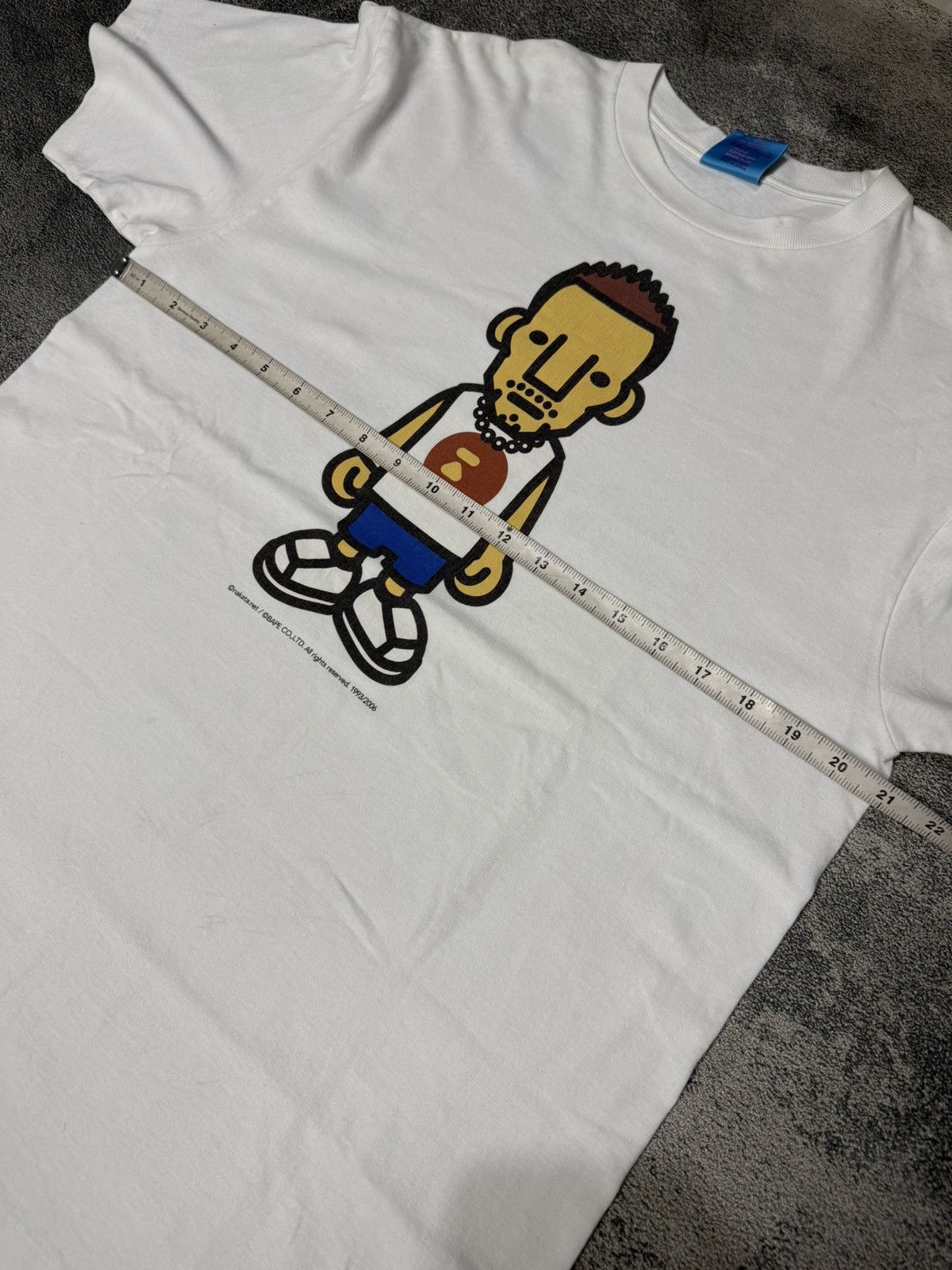 Bape Vintage Nakata Net X Bape Tee Size US L / EU 52-54 / 3 - 9 Thumbnail