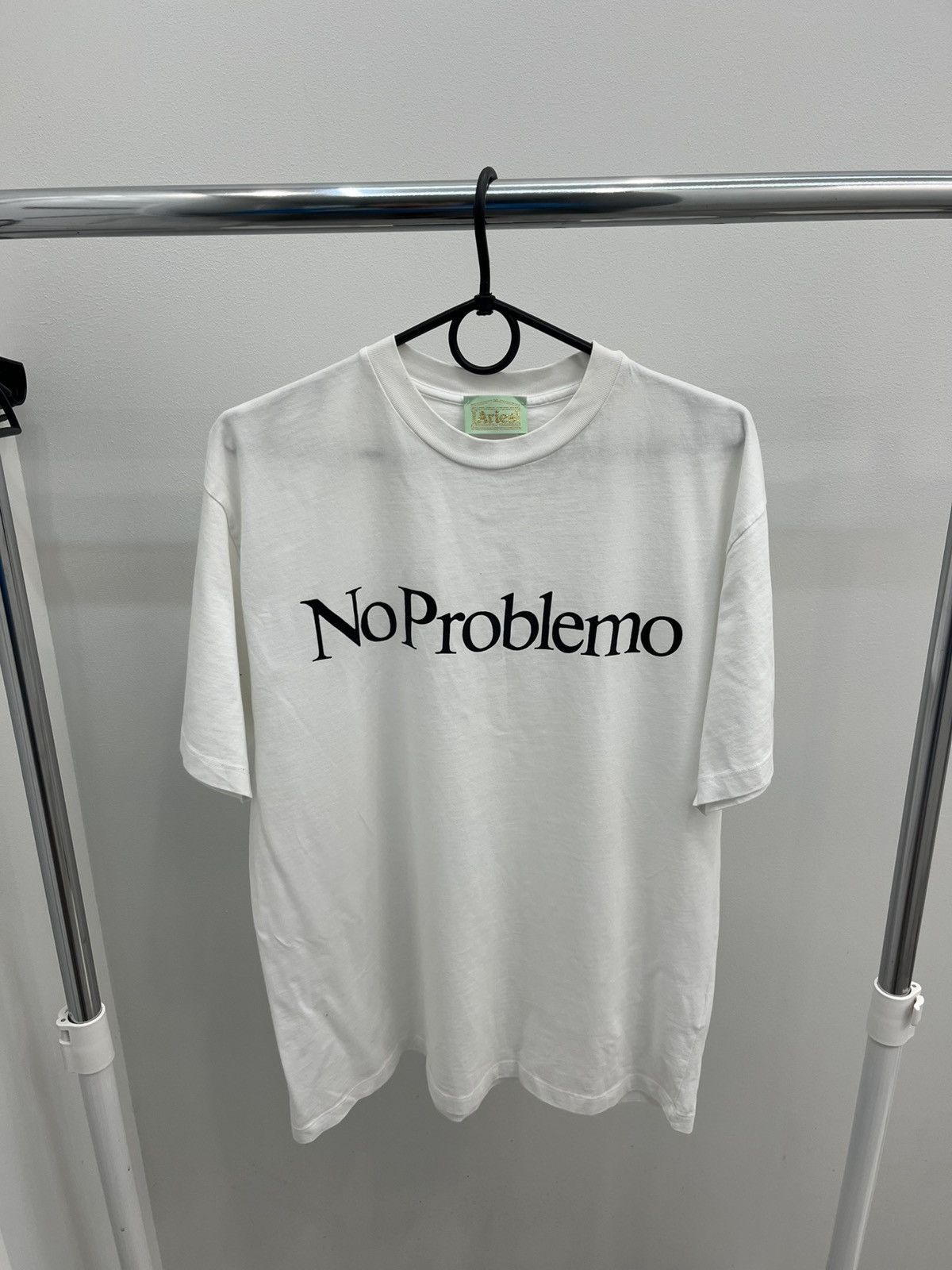 Aries Aries No Problemo Logo Cotton Tee T-shirt Size US M / EU 48-50 / 2 - 3 Thumbnail