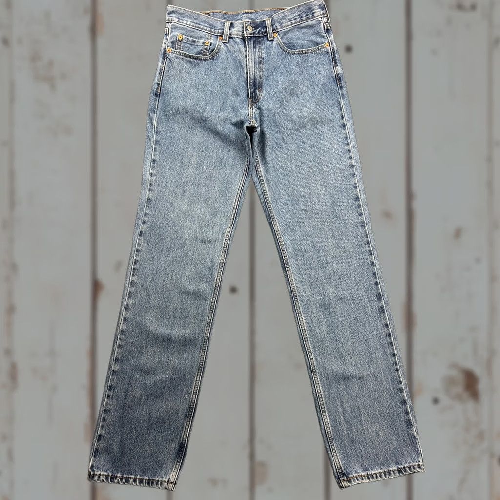 Levi's × Supreme Supreme Levis Pinstripe 550 Jeans blue | Grailed