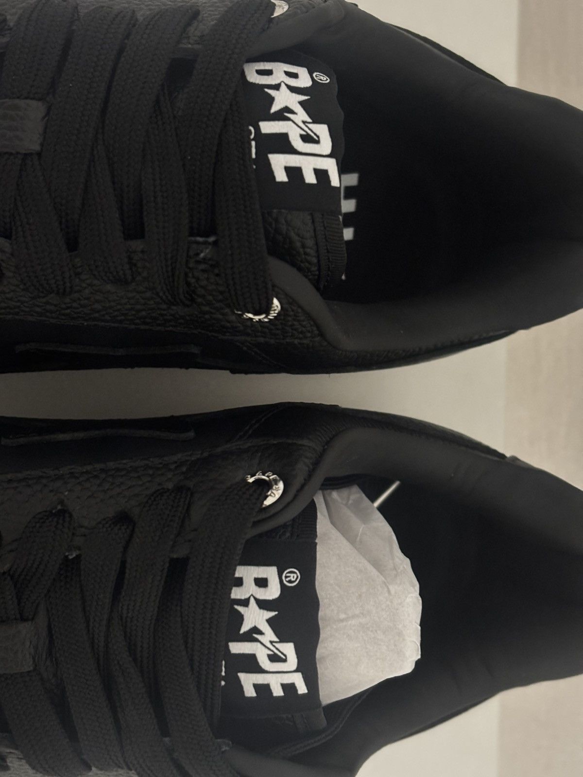 Bape Authentic ape bape bape sta black US 9.5 new bapesta Size US 9.5 / EU 42-43 - 5 Thumbnail