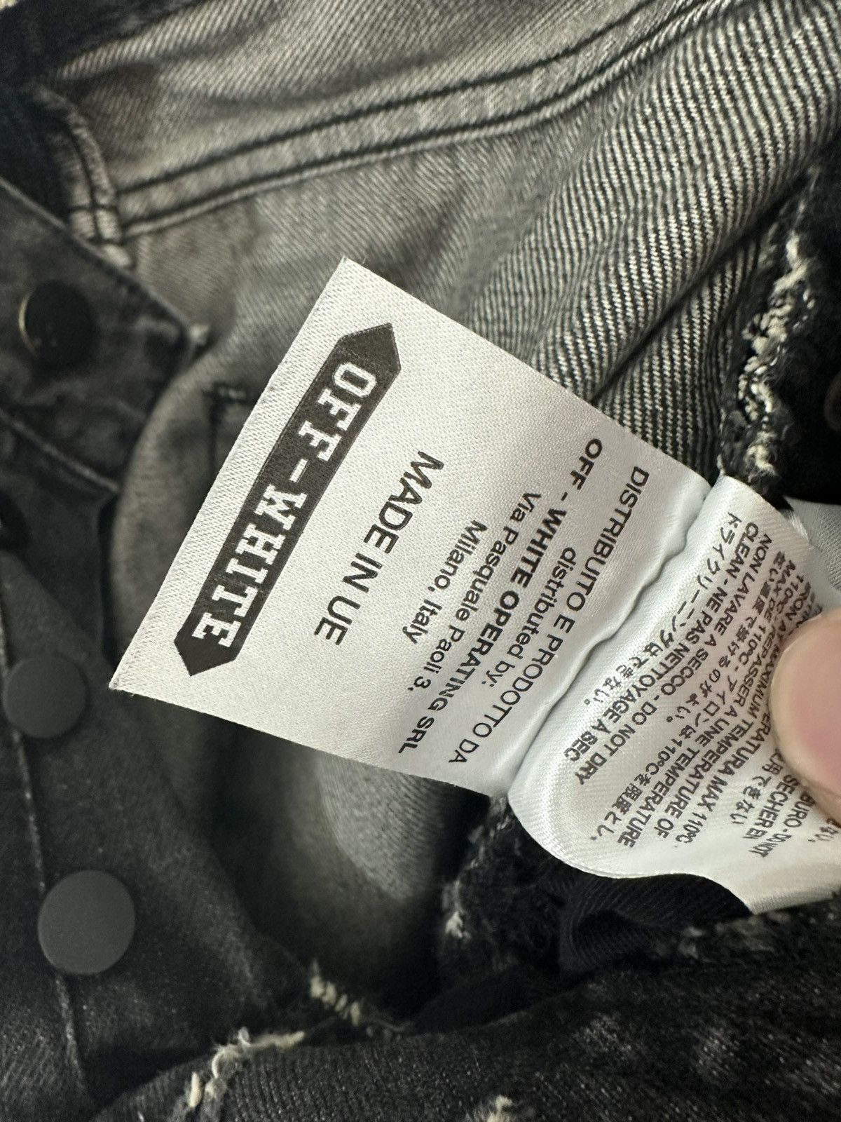 Off-White Off White Denim Size US 29 - 12 Thumbnail