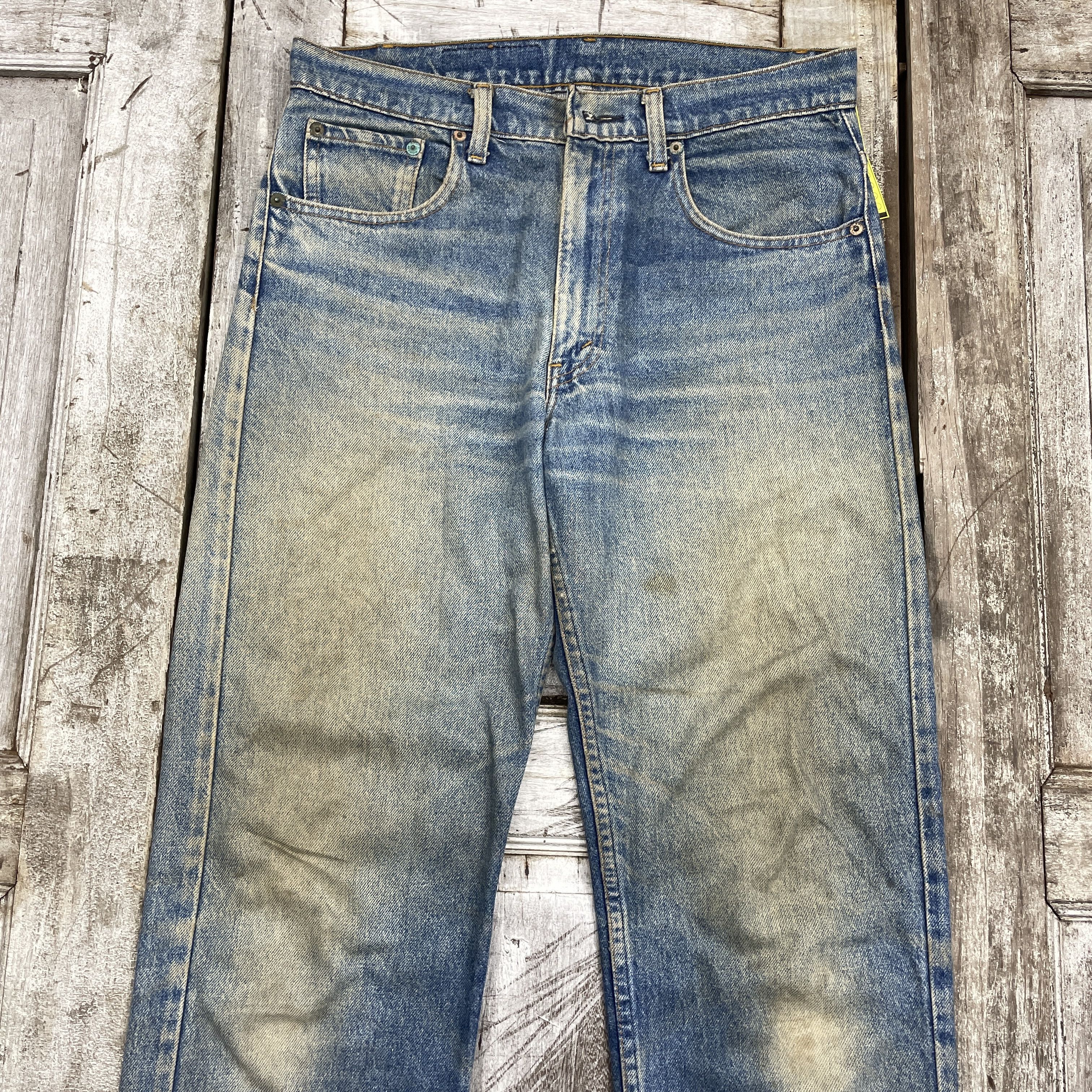 Levi's Vintage Levi's 505 Faded Blue Jeans -WC321 Size US 32 / EU 48 - 4 Thumbnail