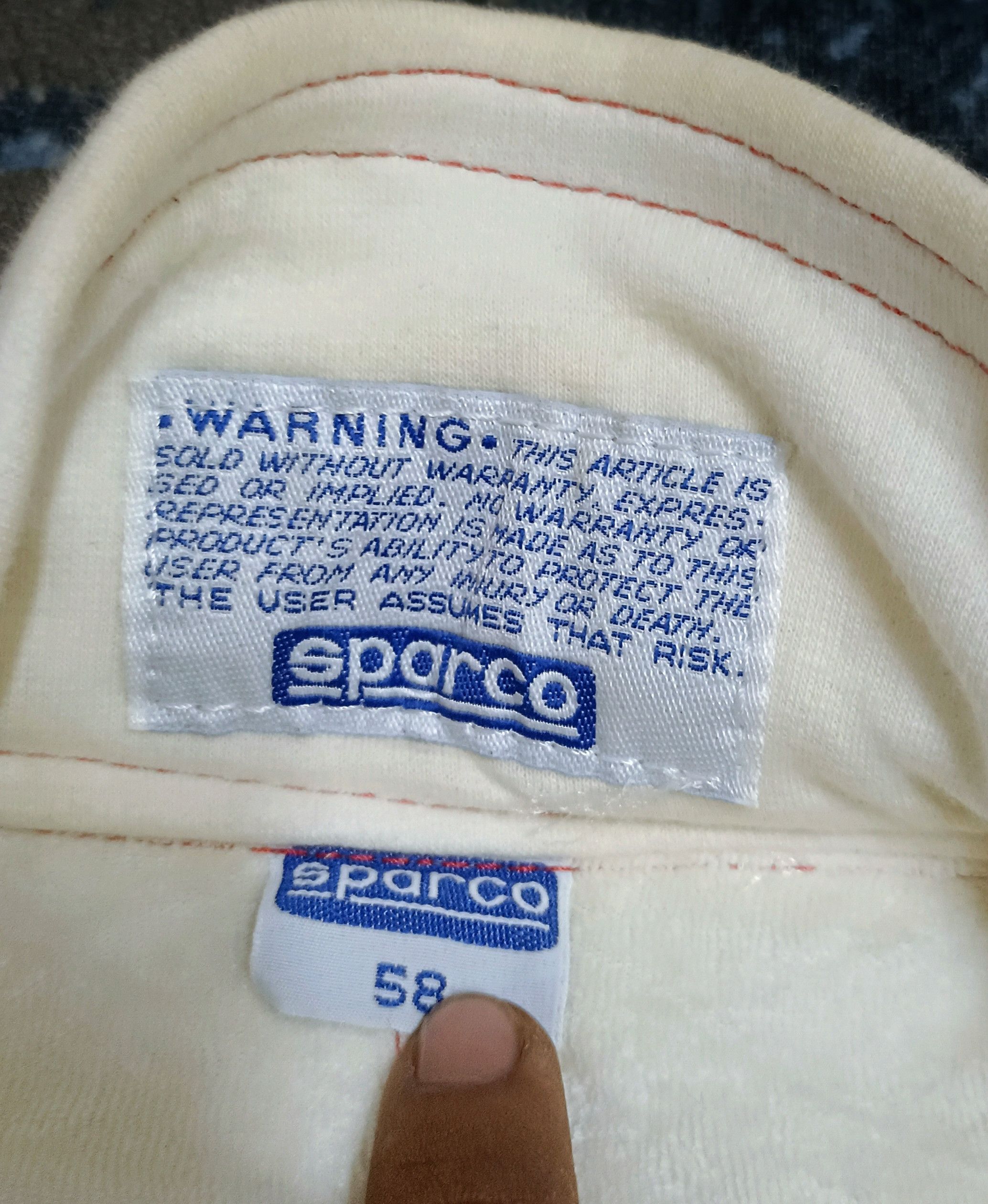 Sports Specialties Sparco Racing Suit Sport Specialties Size US L / EU 52-54 / 3 - 16 Thumbnail