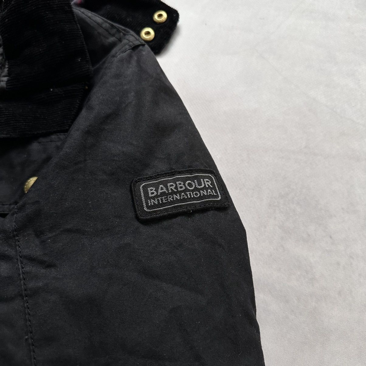 Barbour Barbour International Waxed Cotton Parka Jacket Belstaff Size S / US 4 / IT 40 - 3 Thumbnail