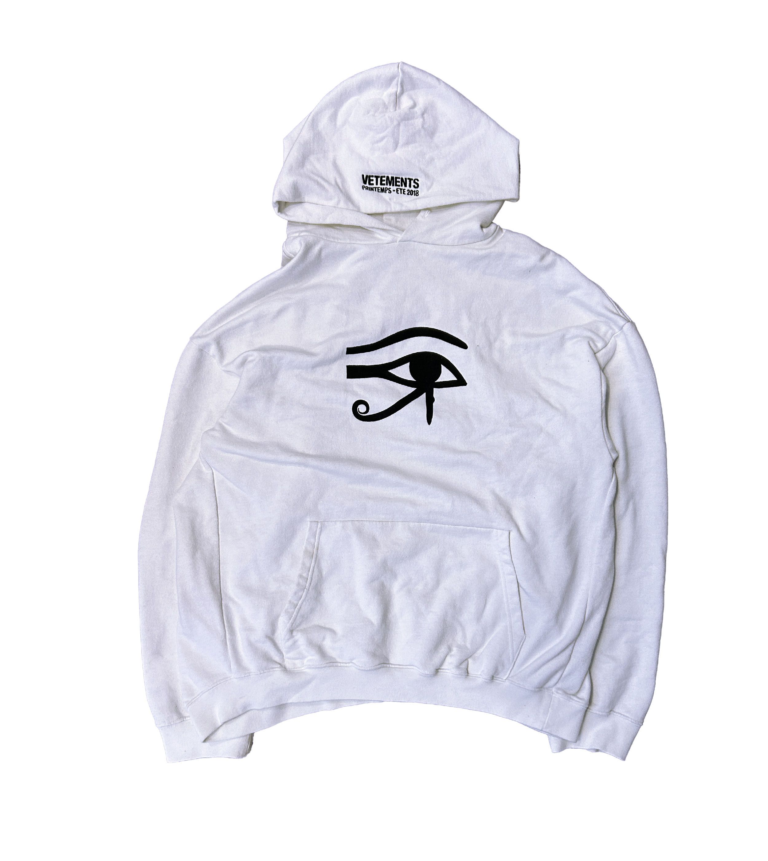 Vetements Eye of Horus Hoodie Tops