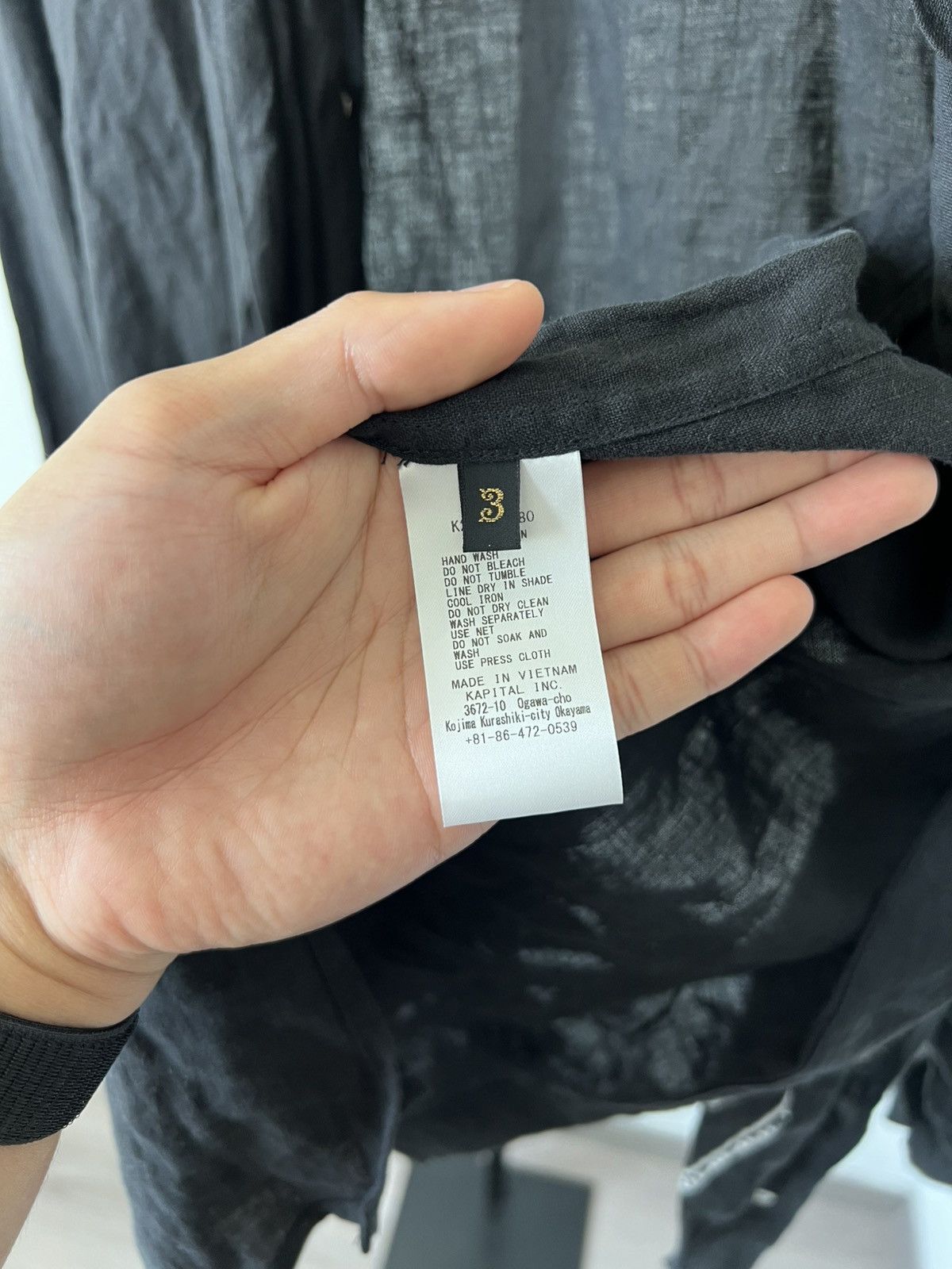 Kapital RARE! Drawn thread work shirt Size US M / EU 48-50 / 2 - 9 Thumbnail